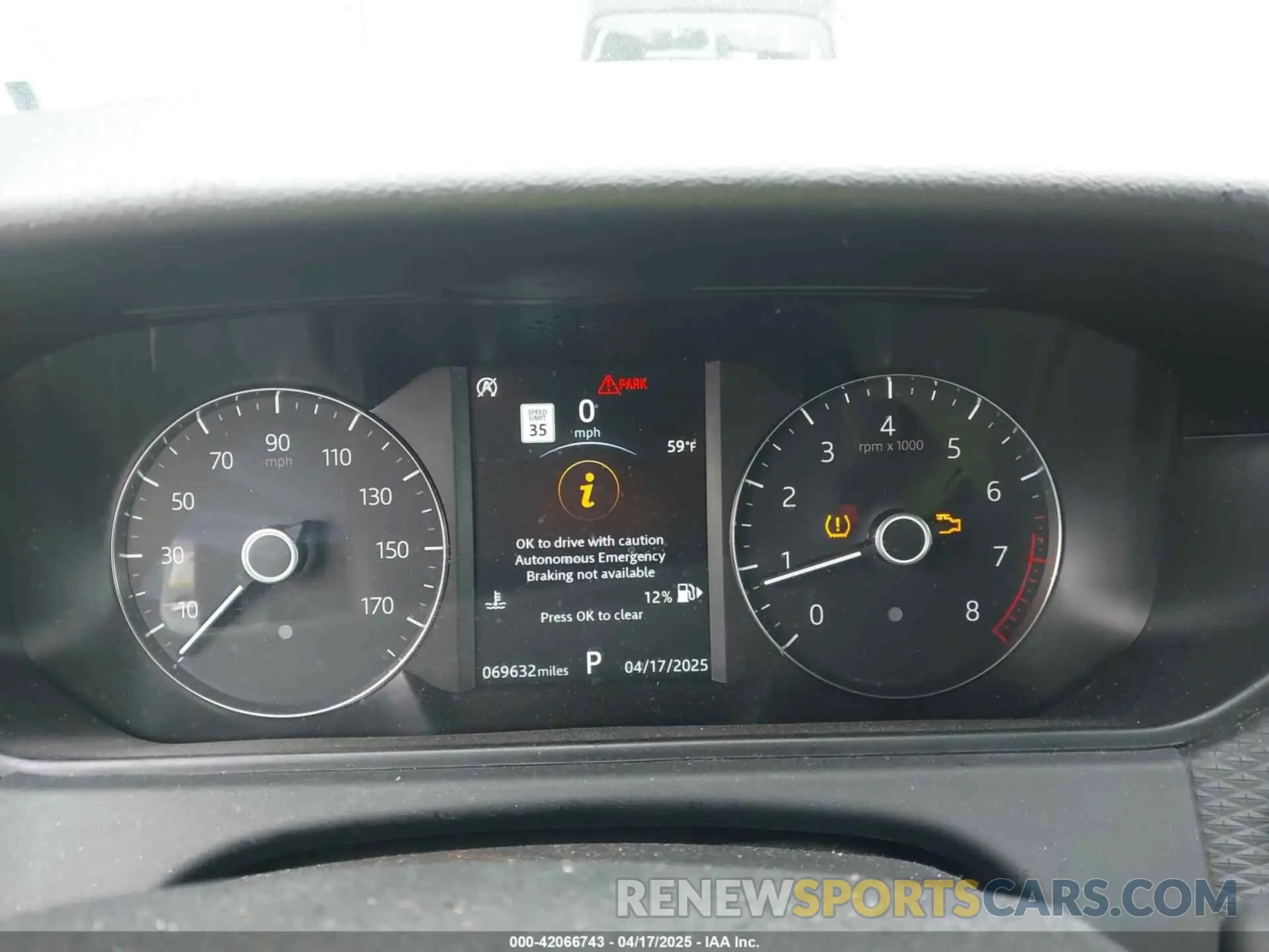 7 fotografías del automóvil dañado SALYK2EX7LA242015 LAND ROVER RANGE ROVER VELAR 2020