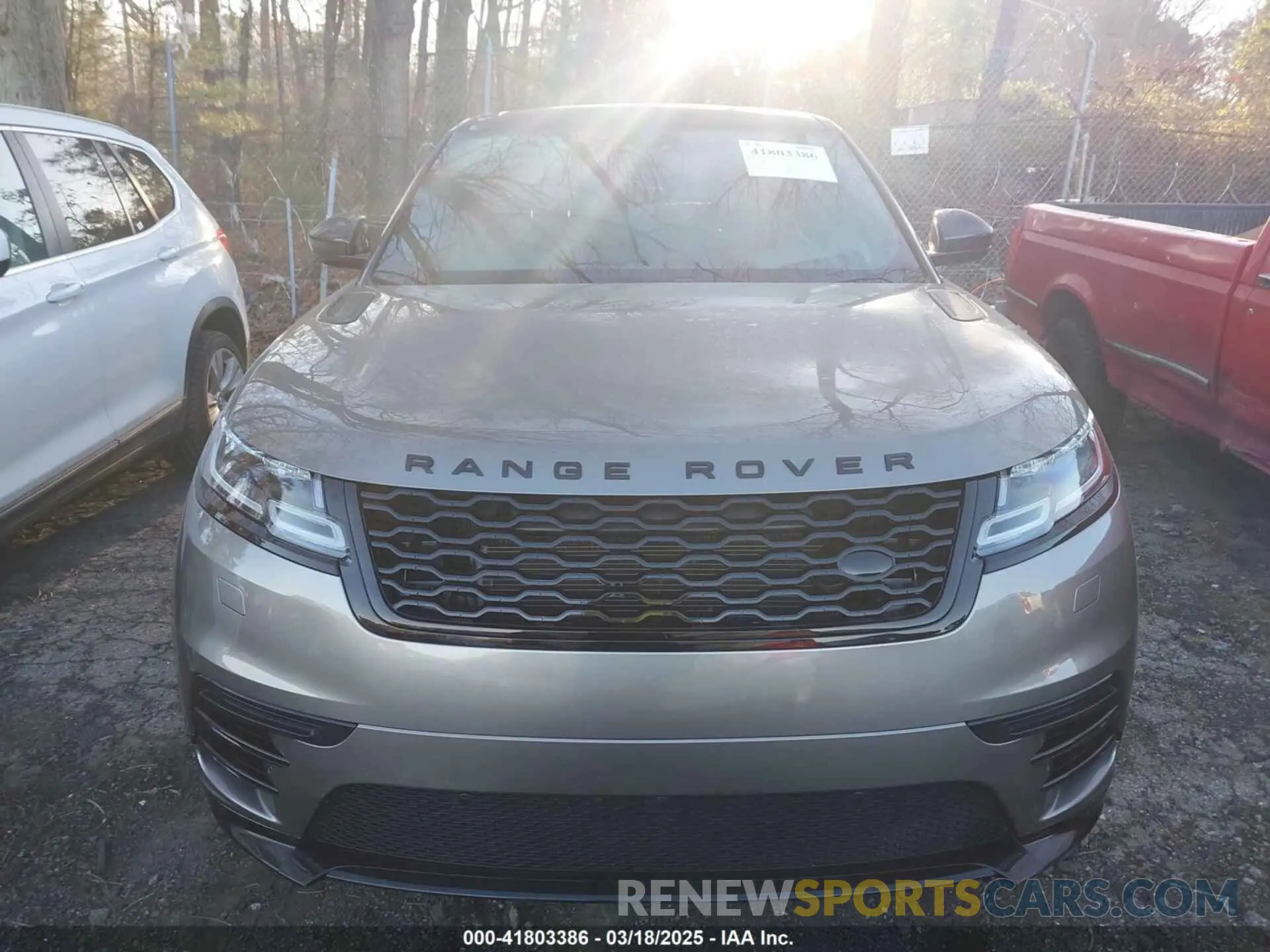 12 fotografías del automóvil dañado SALYK2EX8LA275671 LAND ROVER RANGE ROVER VELAR 2020