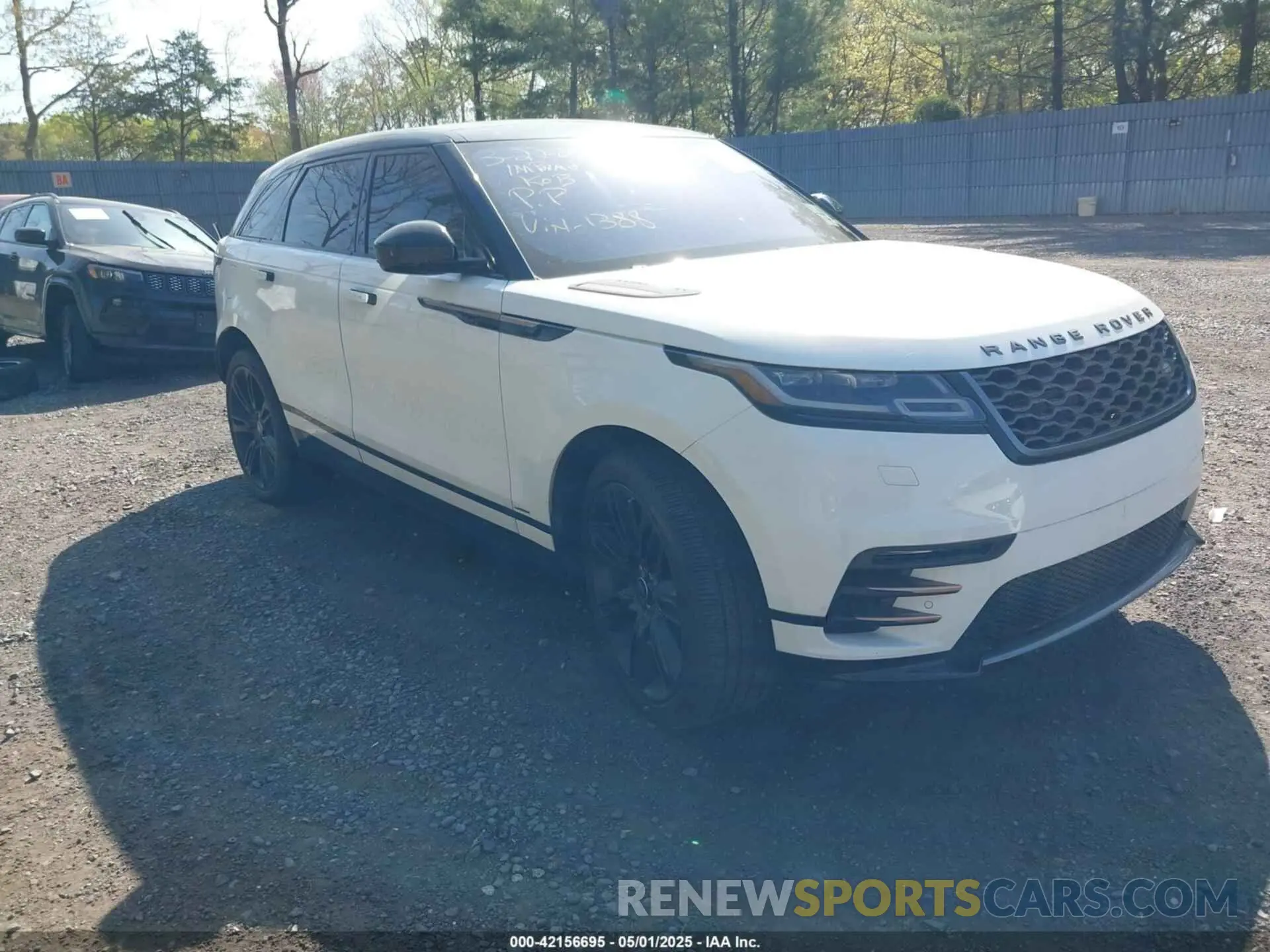 1 fotografías del automóvil dañado SALYK2EX9LA261388 LAND ROVER RANGE ROVER VELAR 2020
