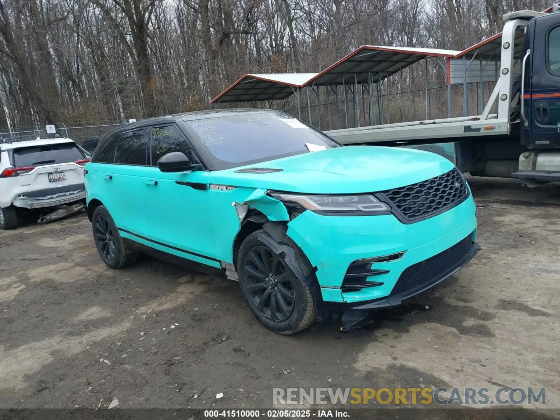 1 fotografías del automóvil dañado SALYK2EX9LA269068 LAND ROVER RANGE ROVER VELAR 2020