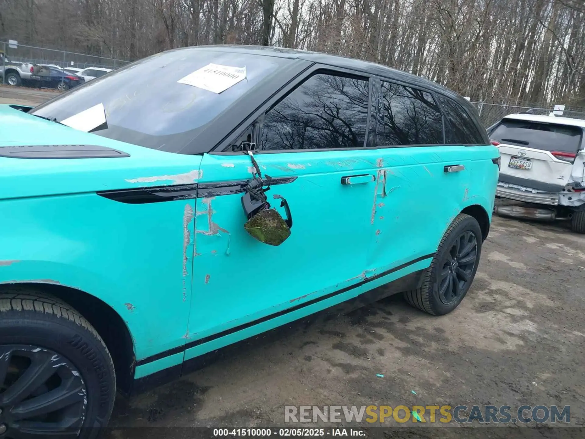 6 fotografías del automóvil dañado SALYK2EX9LA269068 LAND ROVER RANGE ROVER VELAR 2020