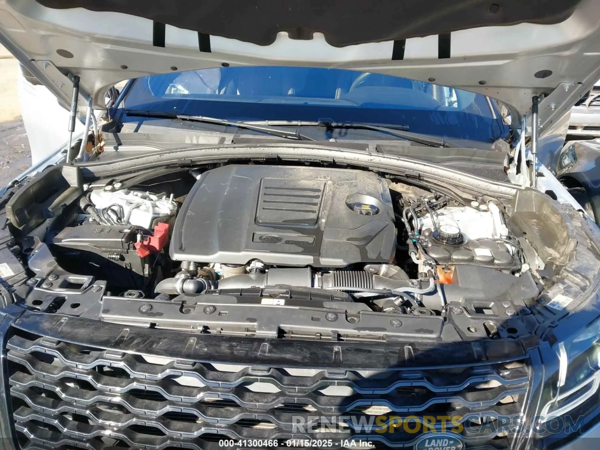 10 fotografías del automóvil dañado SALYK2EX9LA275226 LAND ROVER RANGE ROVER VELAR 2020