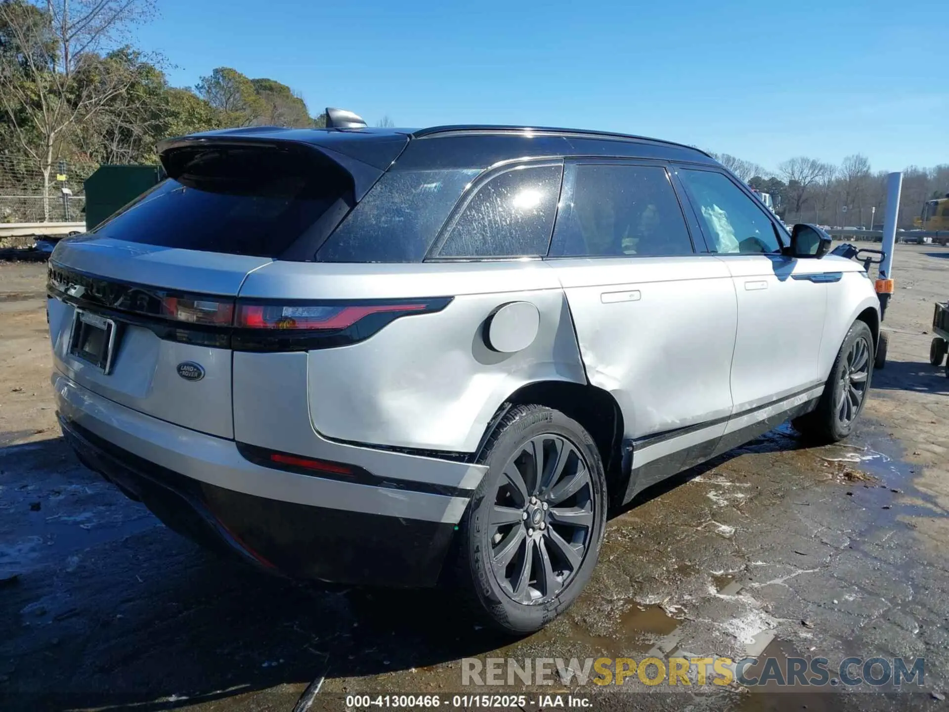 4 fotografías del automóvil dañado SALYK2EX9LA275226 LAND ROVER RANGE ROVER VELAR 2020