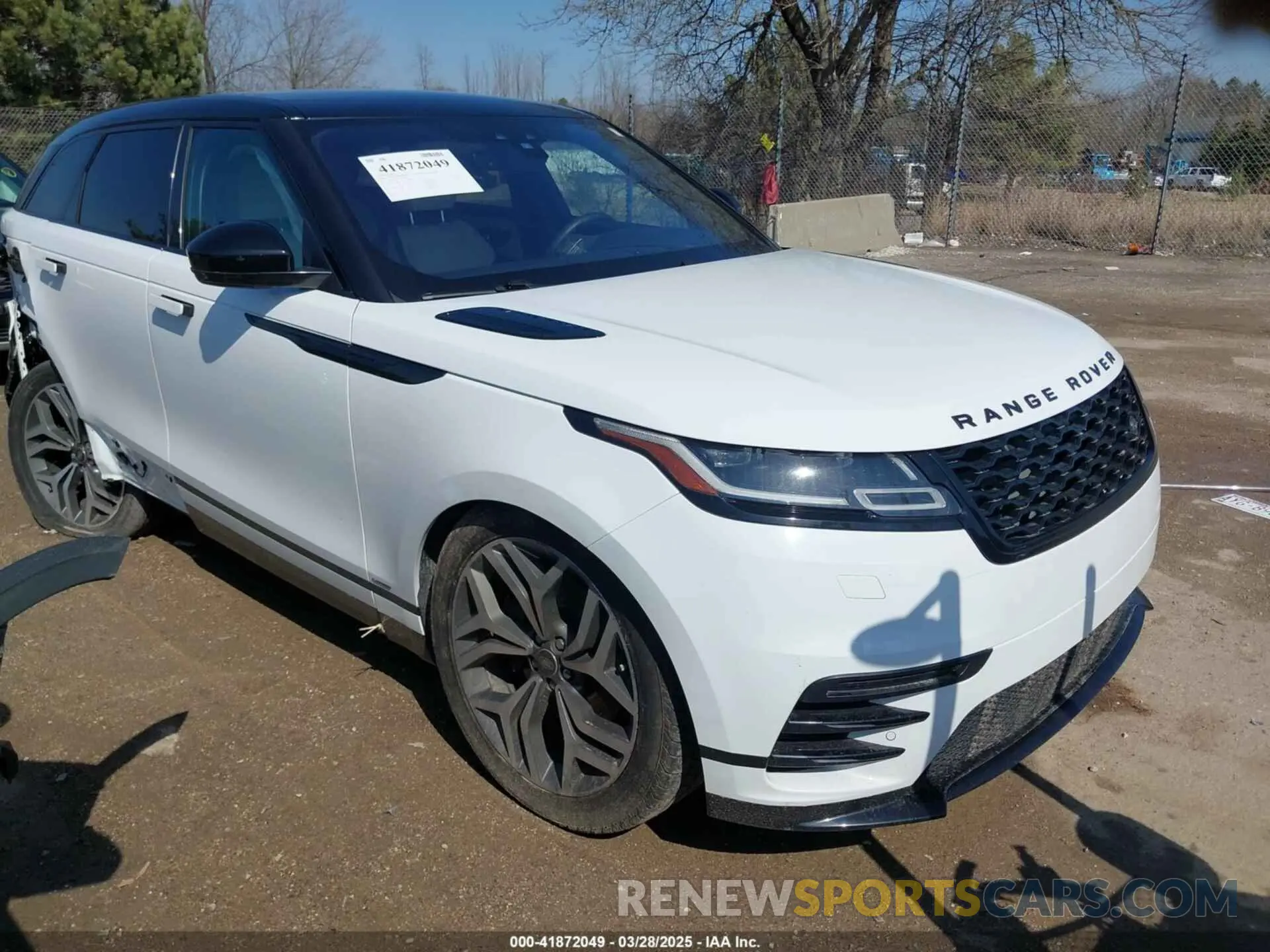 1 fotografías del automóvil dañado SALYK2FV0LA251264 LAND ROVER RANGE ROVER VELAR 2020