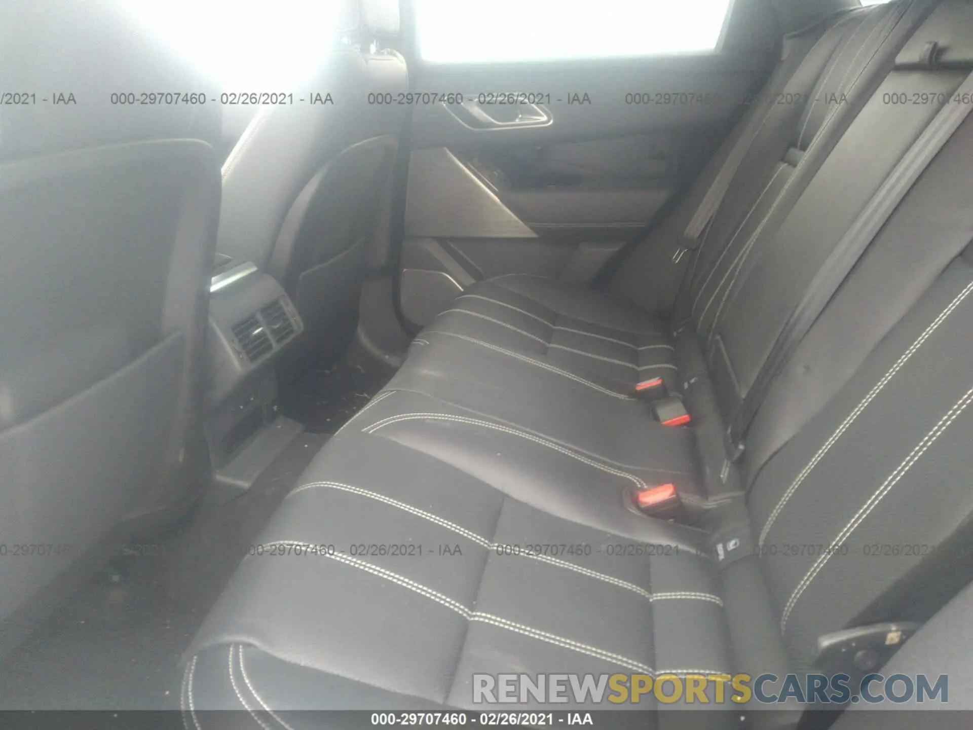 8 fotografías del automóvil dañado SALYK2FV3LA291631 LAND ROVER RANGE ROVER VELAR 2020