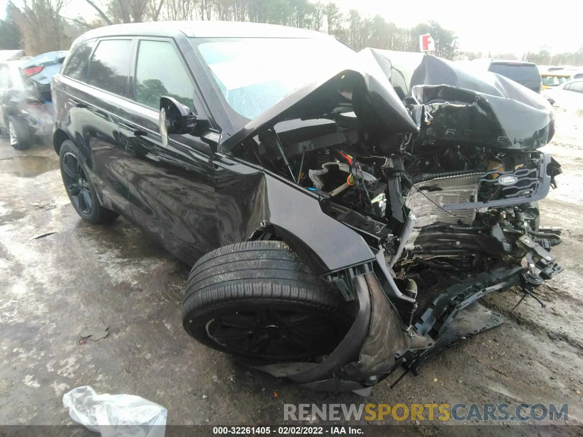 1 fotografías del automóvil dañado SALYK2FV3LA293508 LAND ROVER RANGE ROVER VELAR 2020