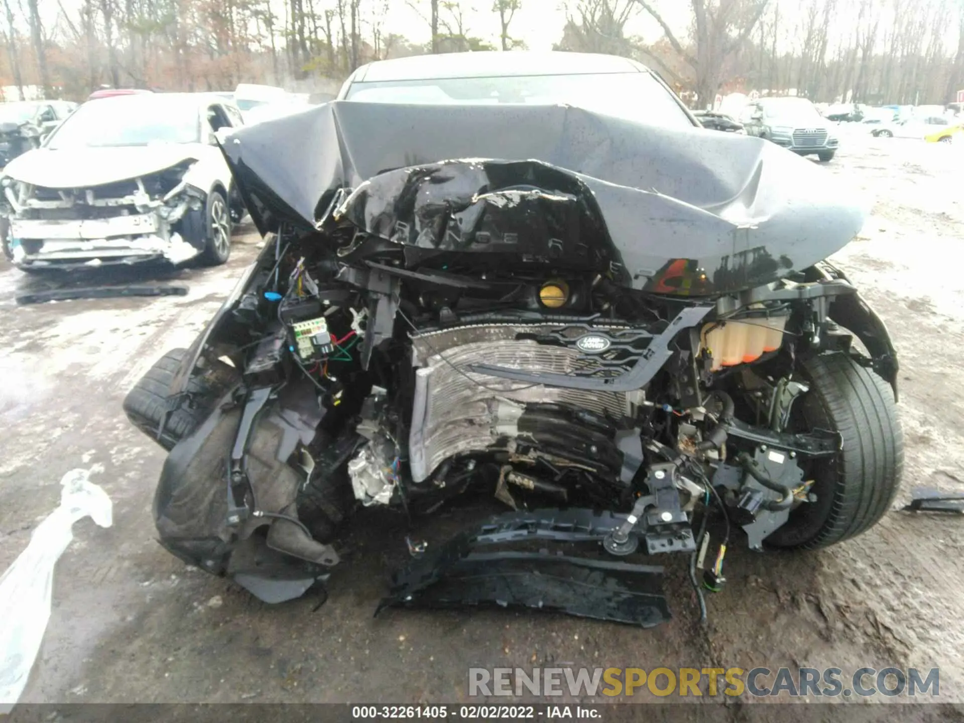 6 fotografías del automóvil dañado SALYK2FV3LA293508 LAND ROVER RANGE ROVER VELAR 2020