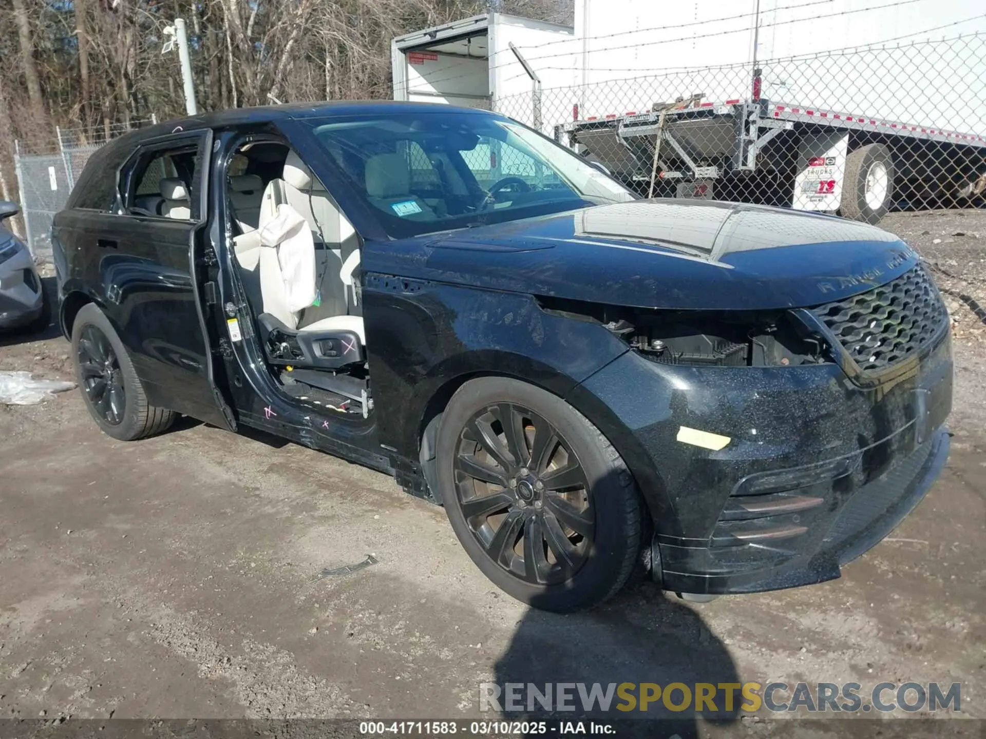 1 fotografías del automóvil dañado SALYK2FV7LA249589 LAND ROVER RANGE ROVER VELAR 2020