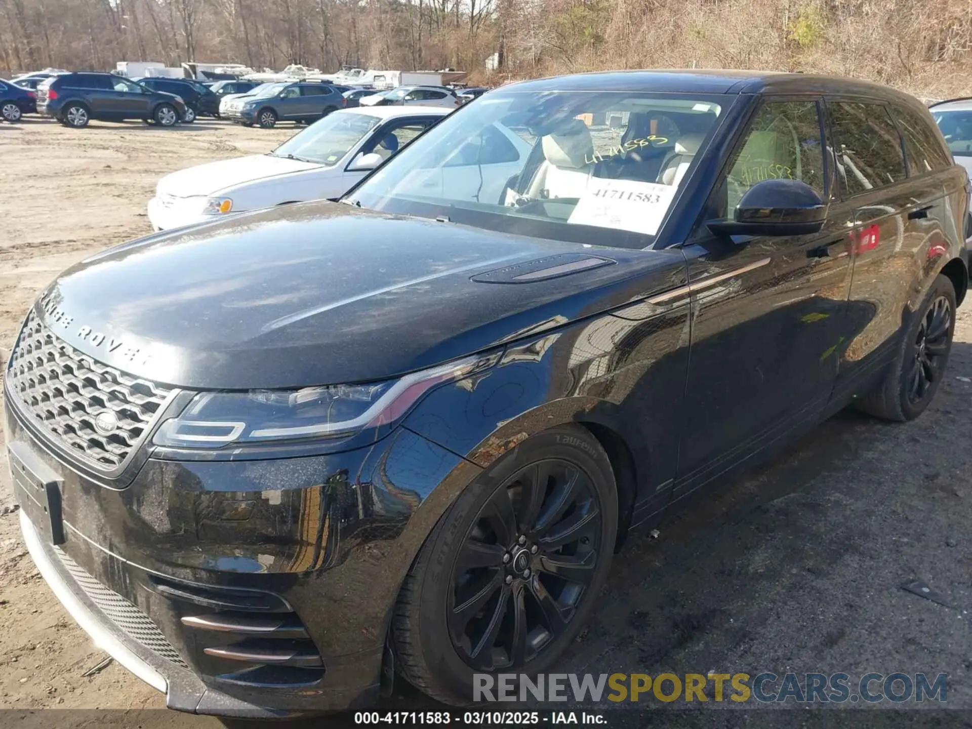 15 fotografías del automóvil dañado SALYK2FV7LA249589 LAND ROVER RANGE ROVER VELAR 2020