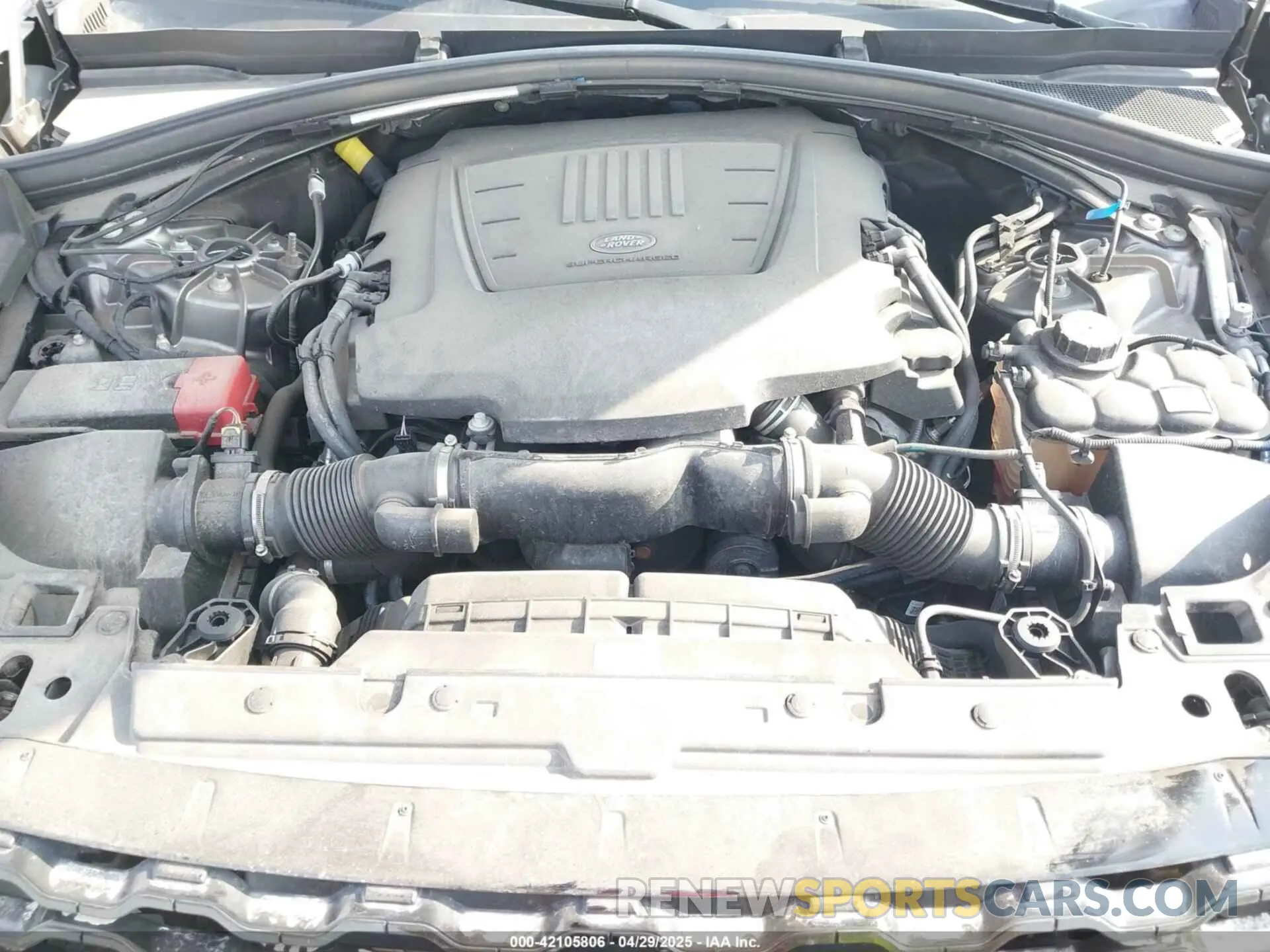 10 fotografías del automóvil dañado SALYK2FV8LA243025 LAND ROVER RANGE ROVER VELAR 2020