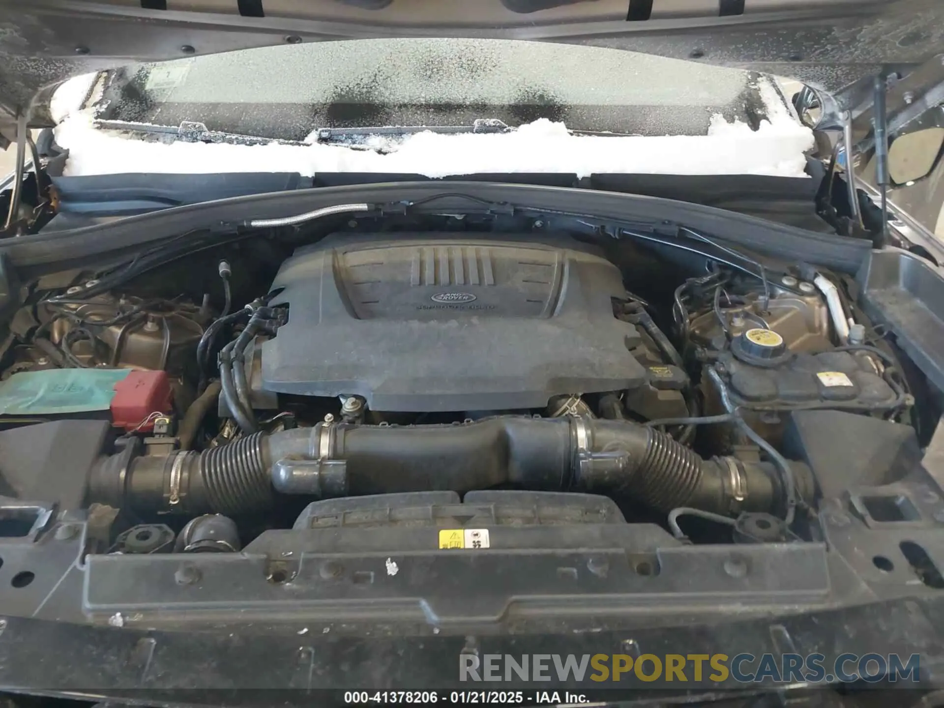 10 fotografías del automóvil dañado SALYM2EV0LA239787 LAND ROVER RANGE ROVER VELAR 2020