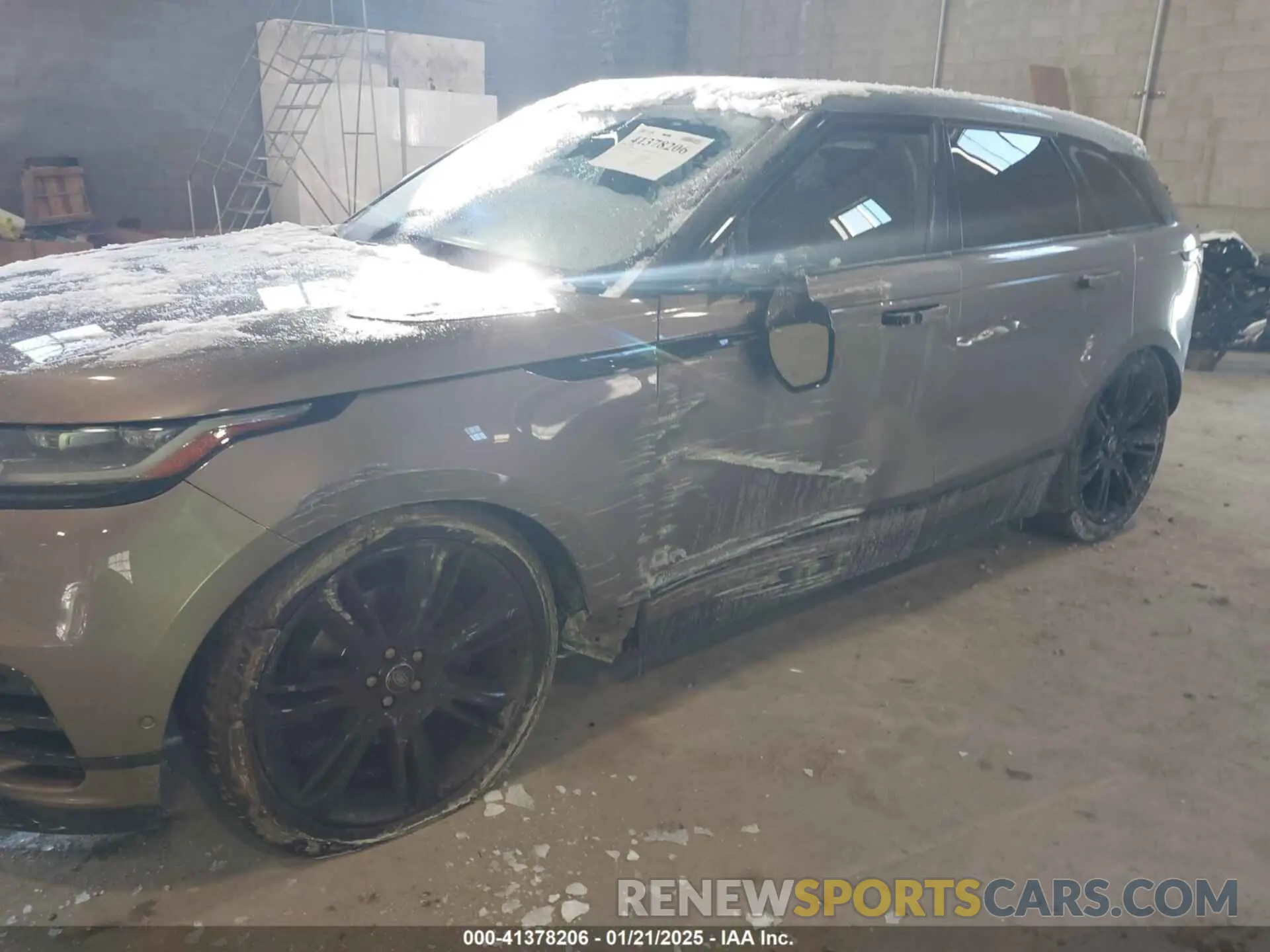 6 fotografías del automóvil dañado SALYM2EV0LA239787 LAND ROVER RANGE ROVER VELAR 2020