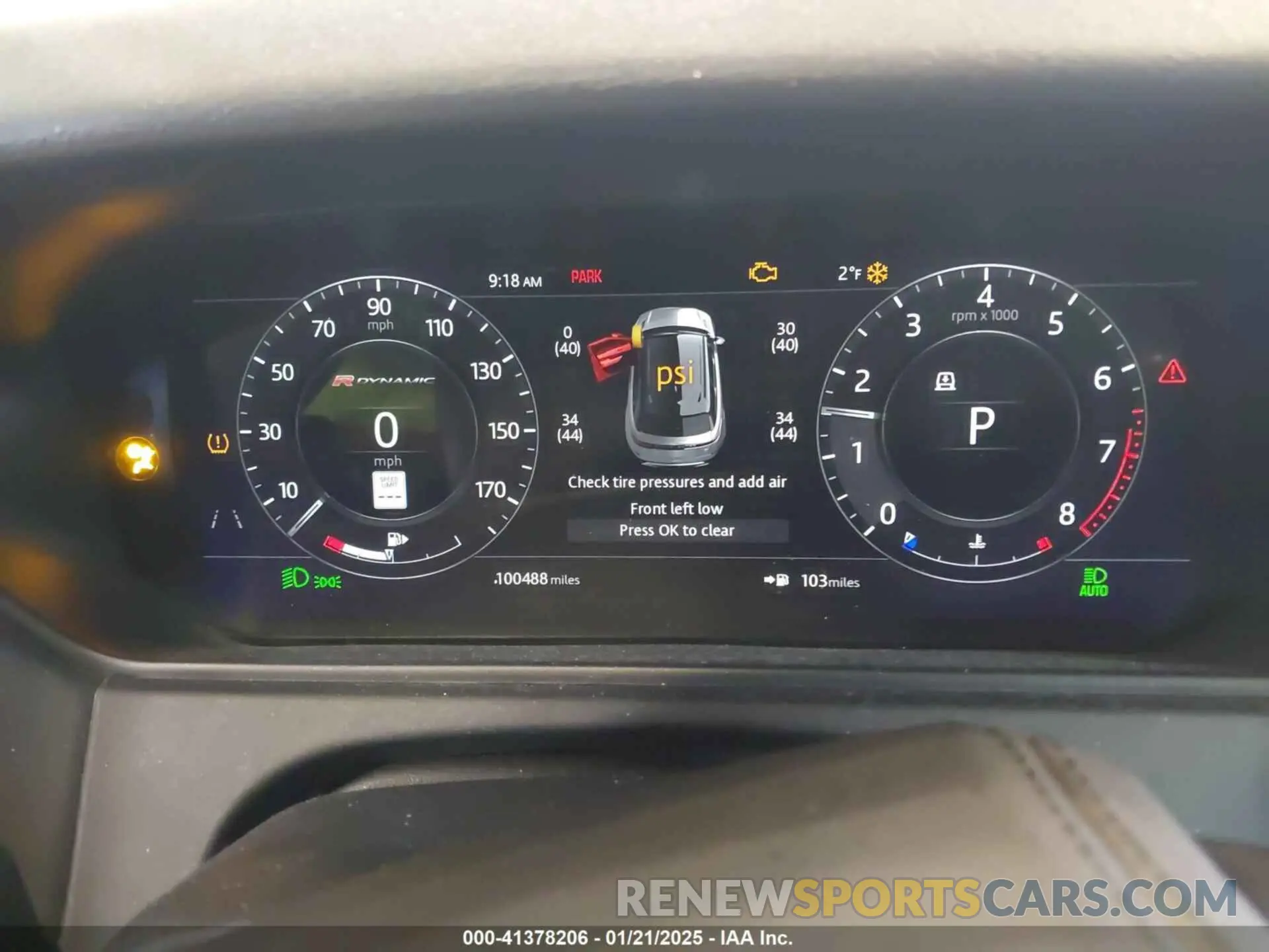 7 fotografías del automóvil dañado SALYM2EV0LA239787 LAND ROVER RANGE ROVER VELAR 2020