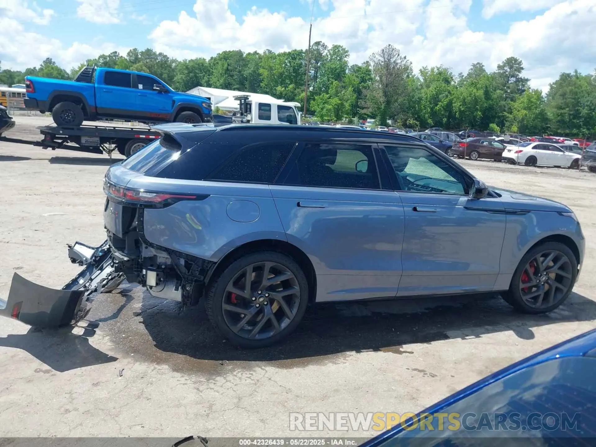 13 fotografías del automóvil dañado SALYU2EE1LA258140 LAND ROVER RANGE ROVER VELAR 2020