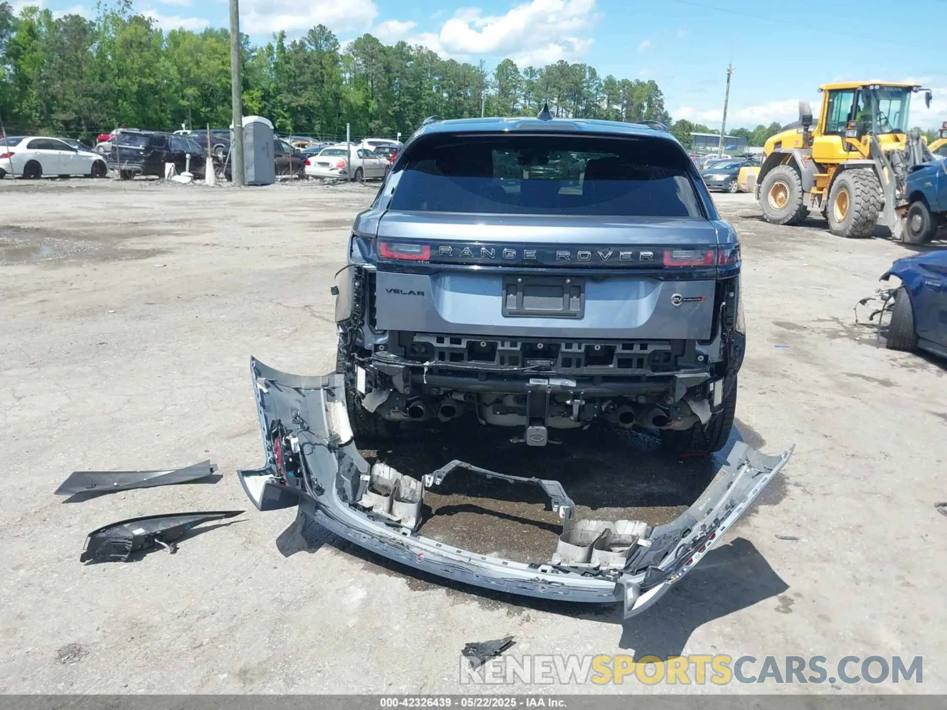 16 fotografías del automóvil dañado SALYU2EE1LA258140 LAND ROVER RANGE ROVER VELAR 2020