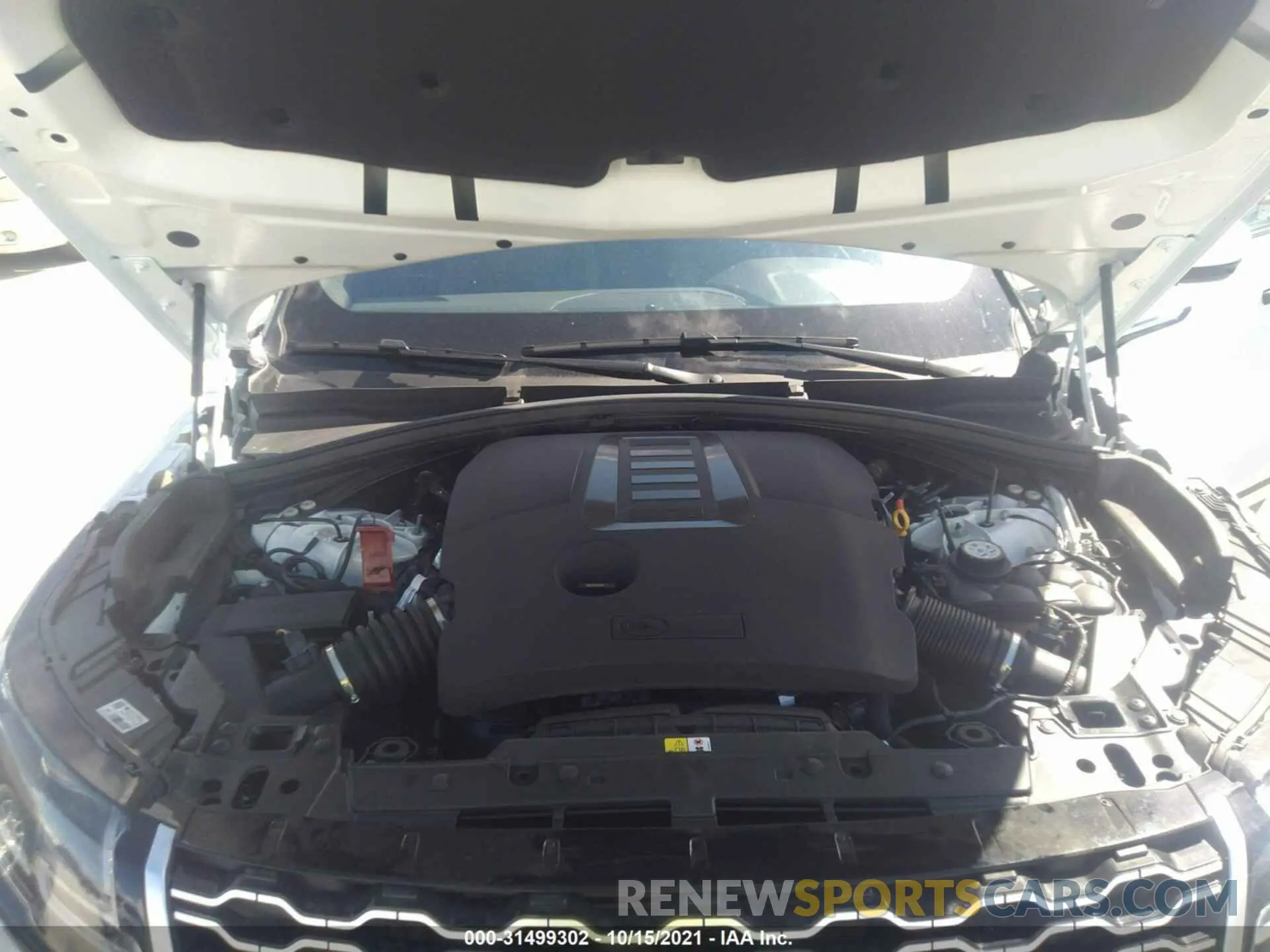 10 fotografías del automóvil dañado SALYJ2EU3MA312720 LAND ROVER RANGE ROVER VELAR 2021