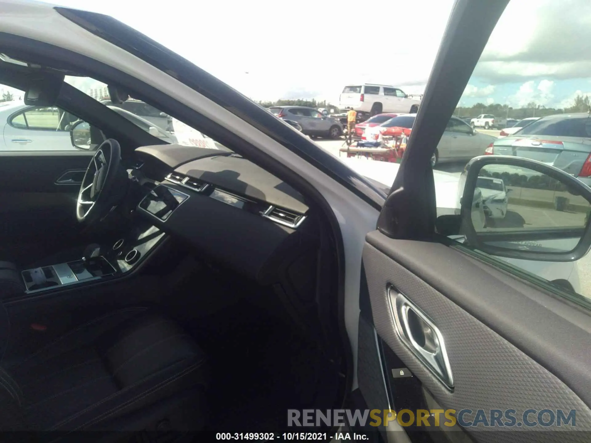 5 fotografías del automóvil dañado SALYJ2EU3MA312720 LAND ROVER RANGE ROVER VELAR 2021