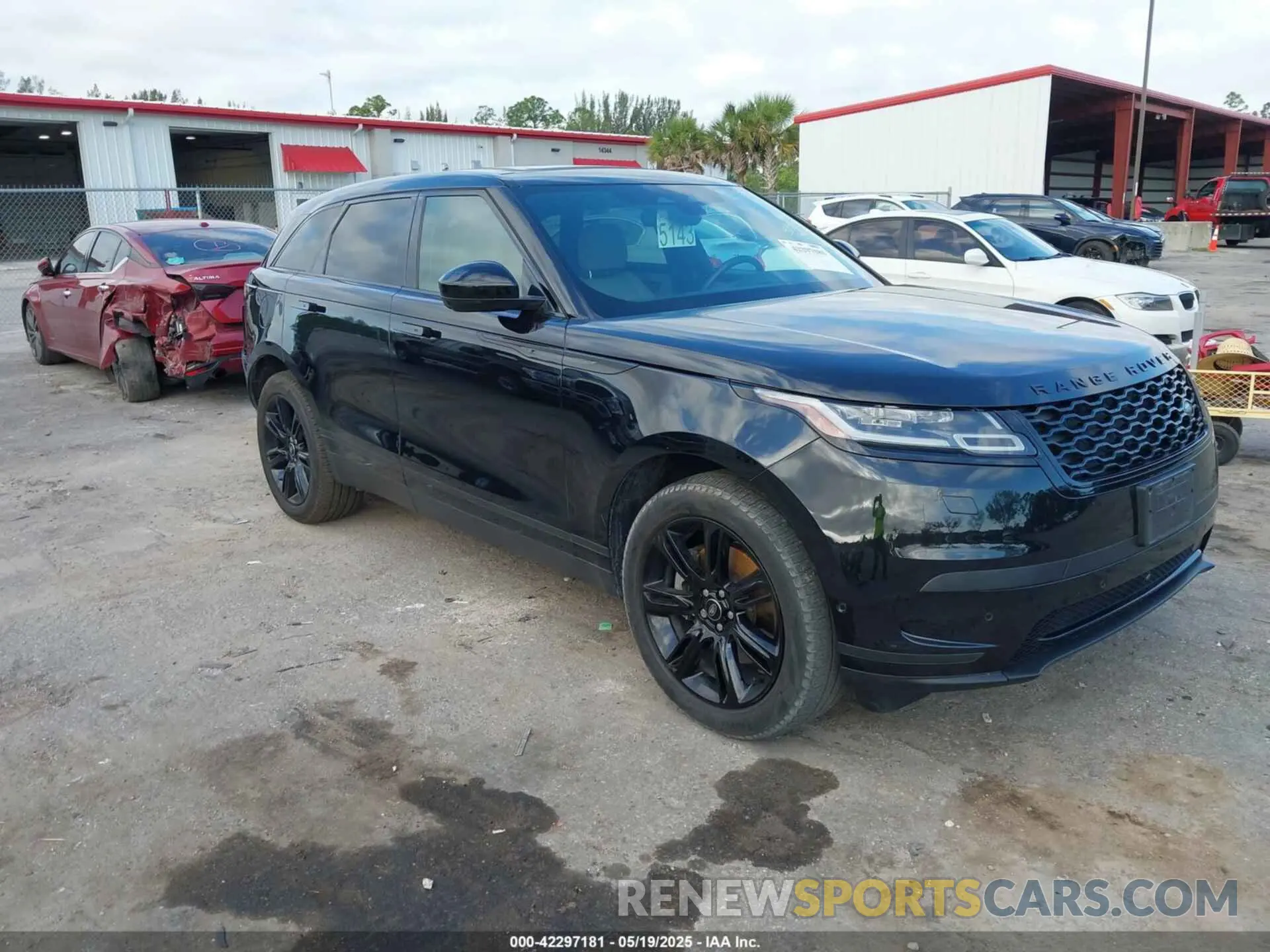 1 fotografías del automóvil dañado SALYJ2EX0MA326505 LAND ROVER RANGE ROVER VELAR 2021