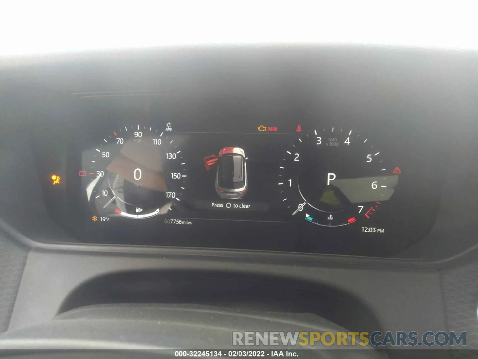 7 fotografías del automóvil dañado SALYJ2EX2MA305512 LAND ROVER RANGE ROVER VELAR 2021