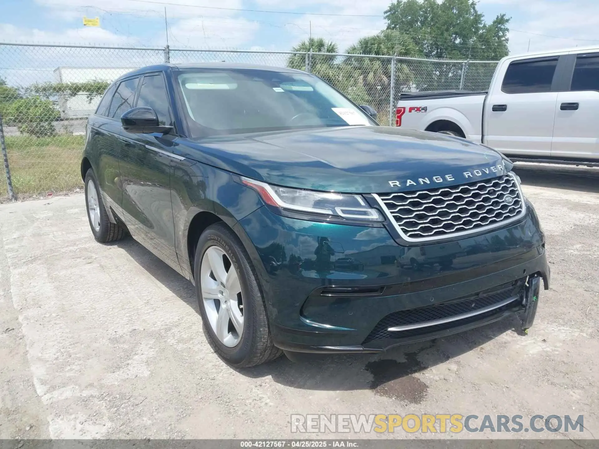 1 fotografías del automóvil dañado SALYJ2EX6MA317761 LAND ROVER RANGE ROVER VELAR 2021