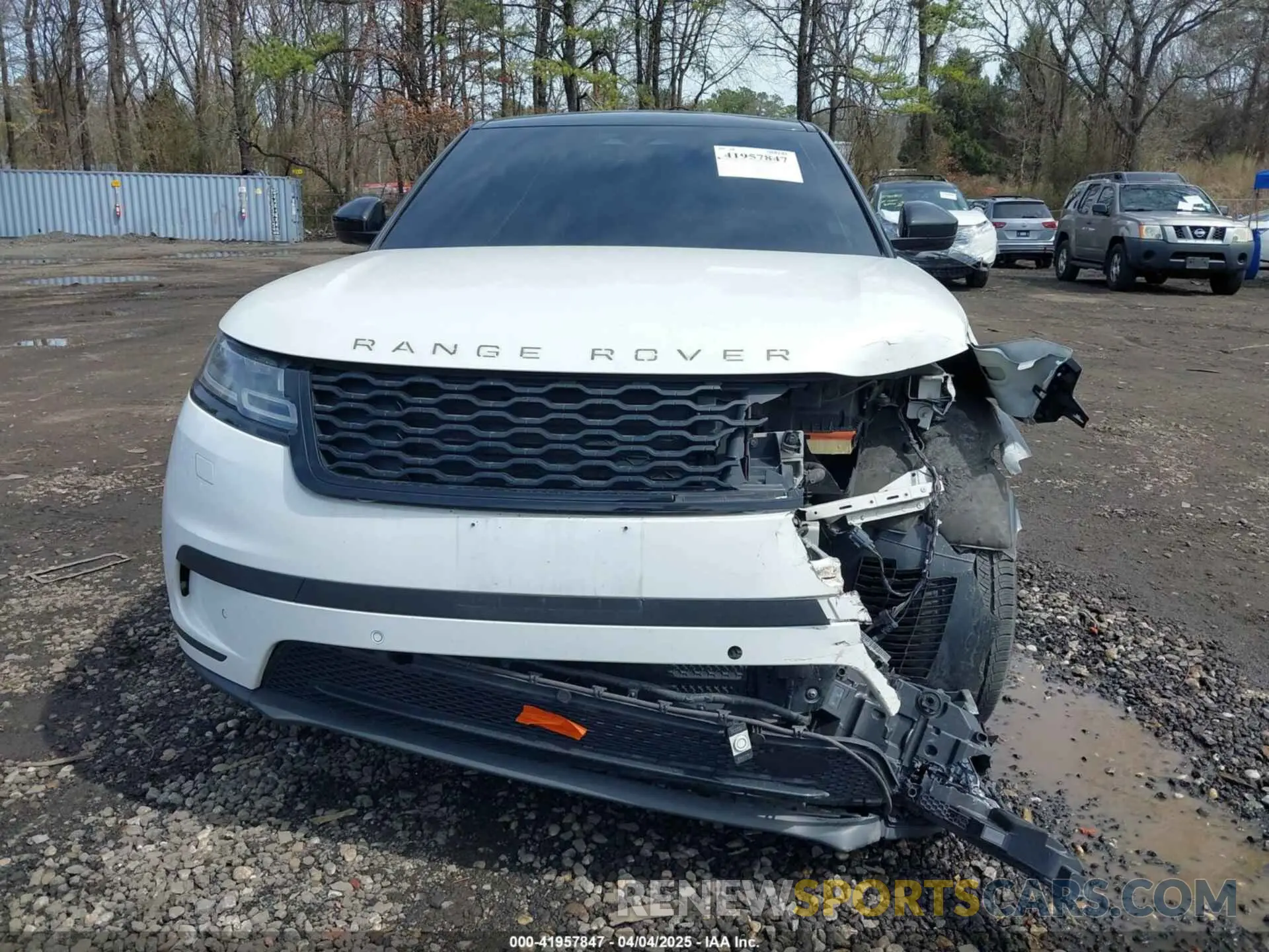 12 fotografías del automóvil dañado SALYJ2EX7MA314254 LAND ROVER RANGE ROVER VELAR 2021