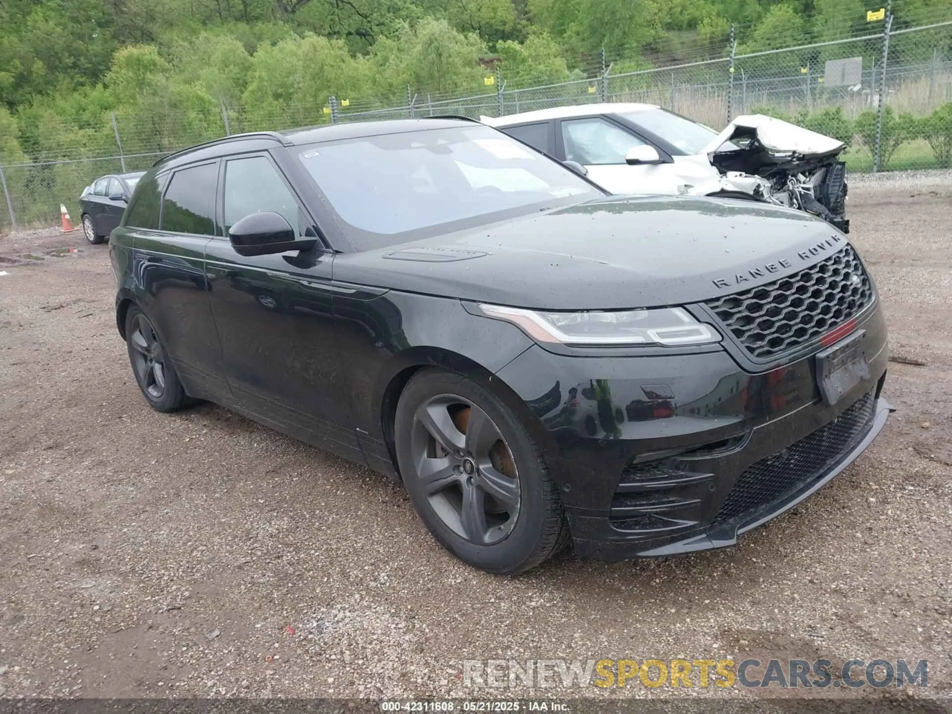 1 fotografías del automóvil dañado SALYT2EU0MA299368 LAND ROVER RANGE ROVER VELAR 2021