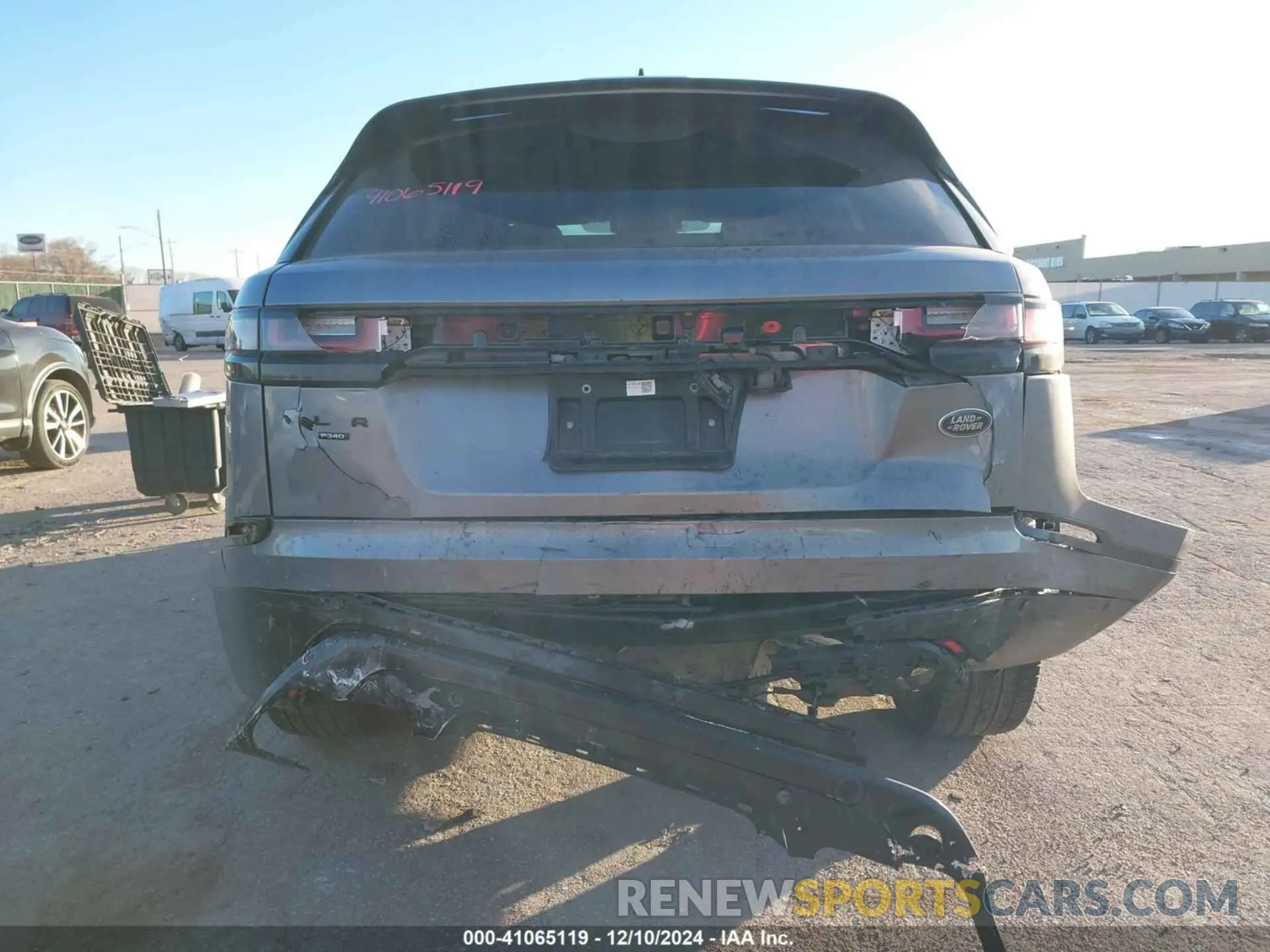 17 fotografías del automóvil dañado SALYT2EU5MA301955 LAND ROVER RANGE ROVER VELAR 2021