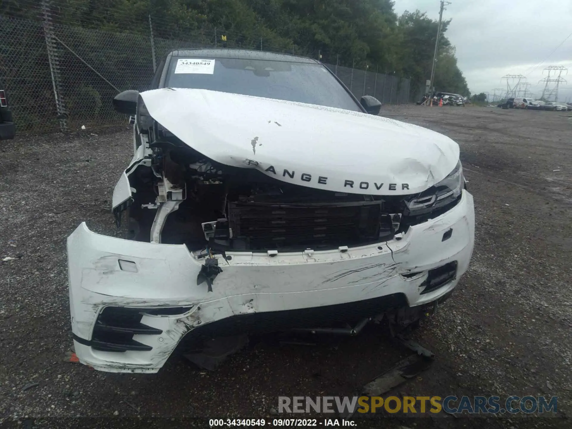 6 fotografías del automóvil dañado SALYT2EX3MA301978 LAND ROVER RANGE ROVER VELAR 2021