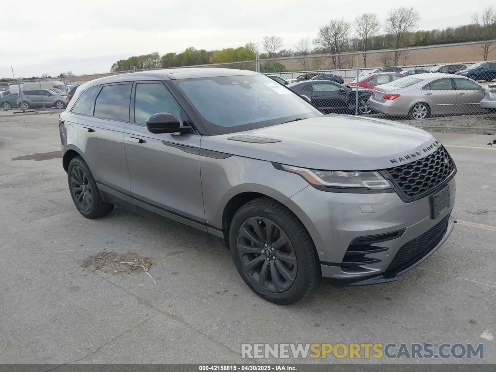 1 fotografías del automóvil dañado SALYT2EX3MA320305 LAND ROVER RANGE ROVER VELAR 2021