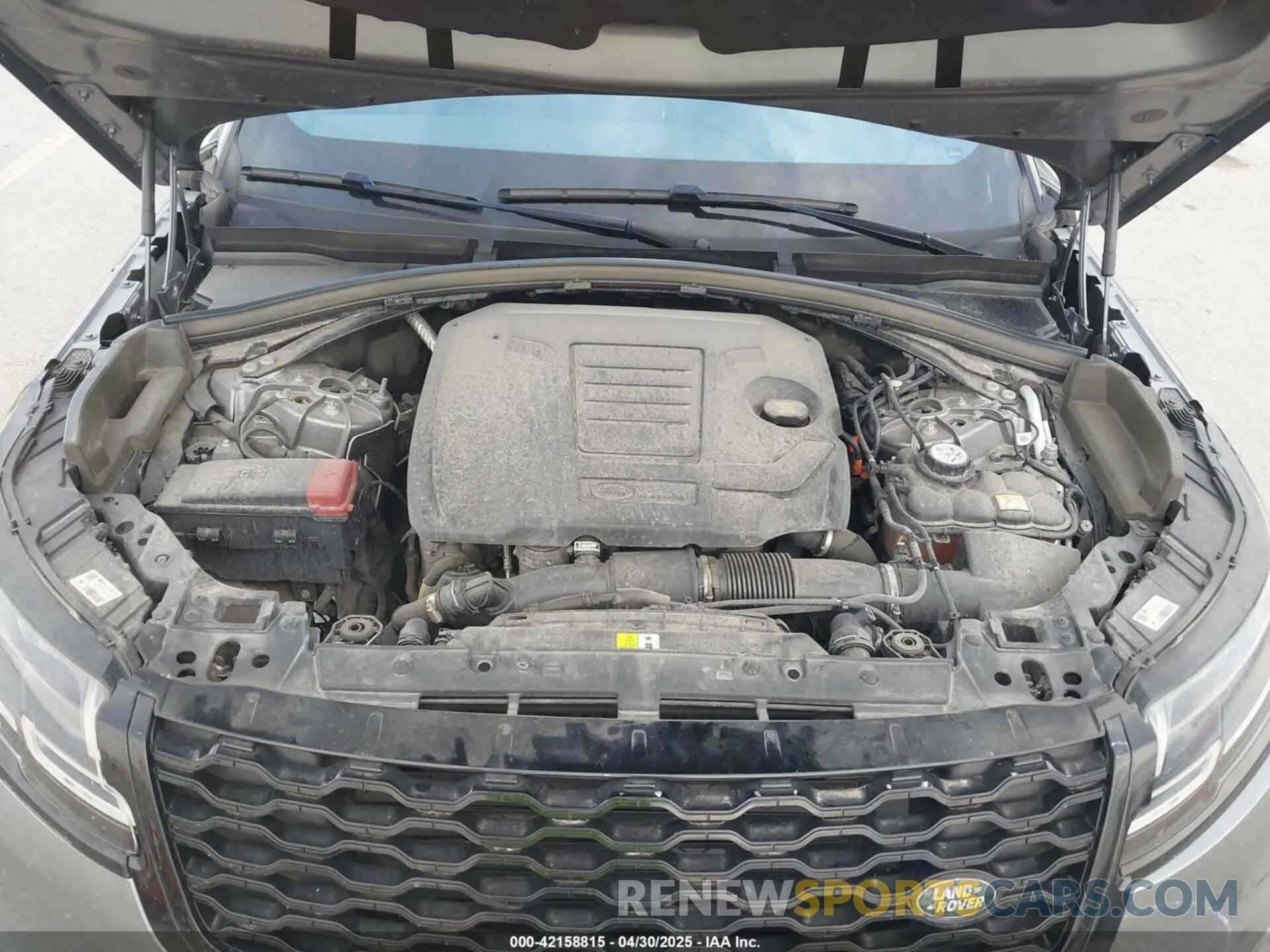 10 fotografías del automóvil dañado SALYT2EX3MA320305 LAND ROVER RANGE ROVER VELAR 2021