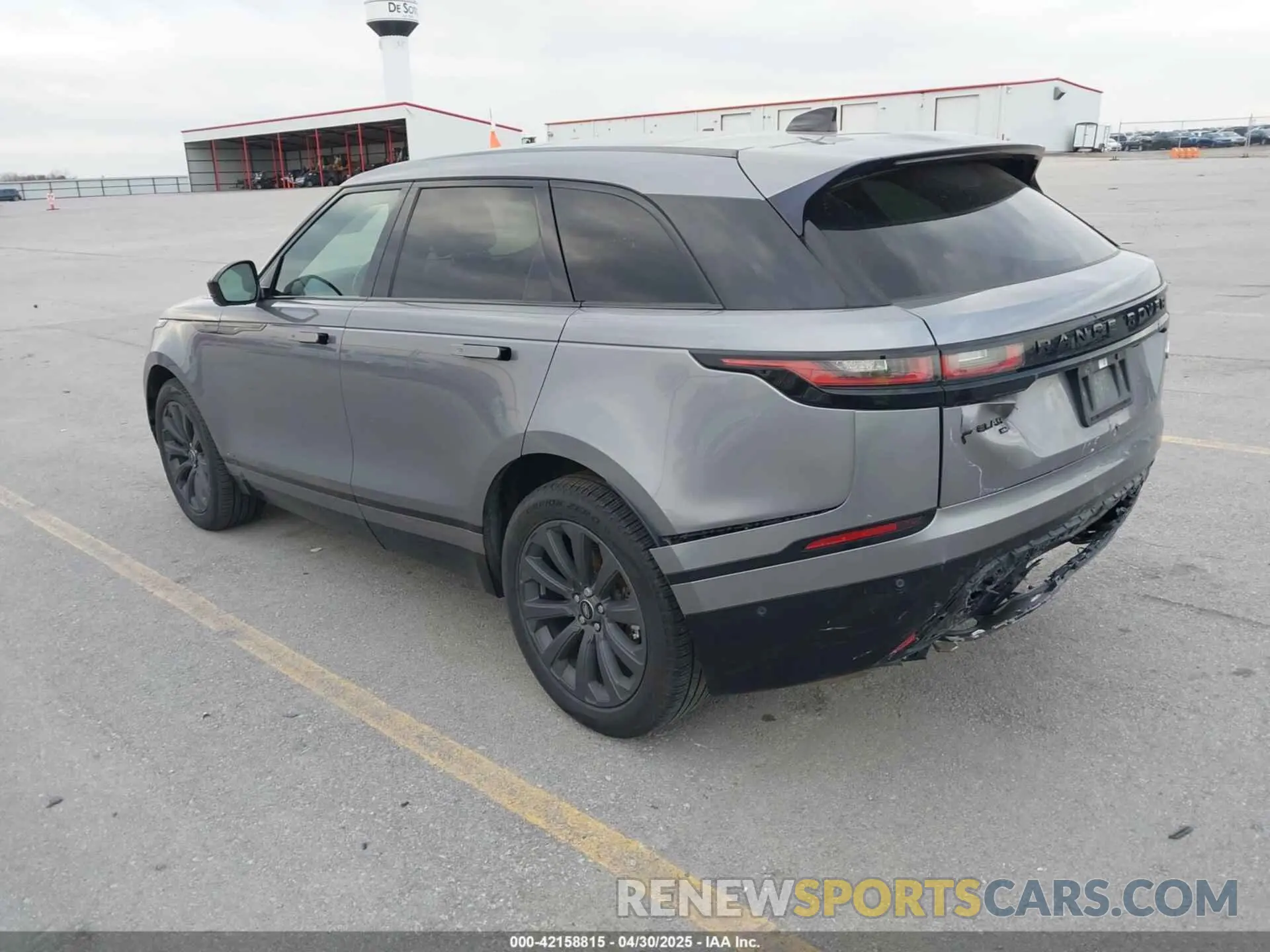 3 fotografías del automóvil dañado SALYT2EX3MA320305 LAND ROVER RANGE ROVER VELAR 2021