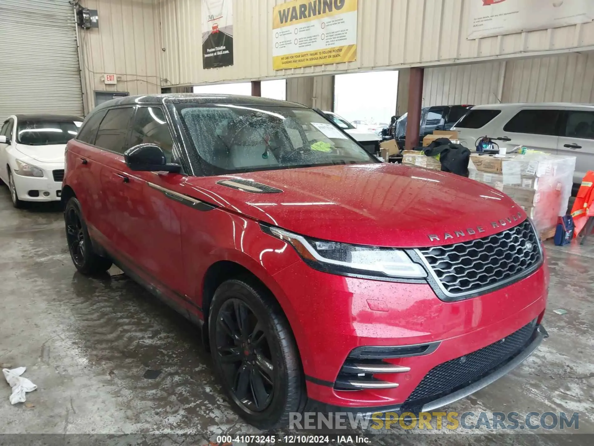 1 fotografías del automóvil dañado SALYT2EX4MA311015 LAND ROVER RANGE ROVER VELAR 2021