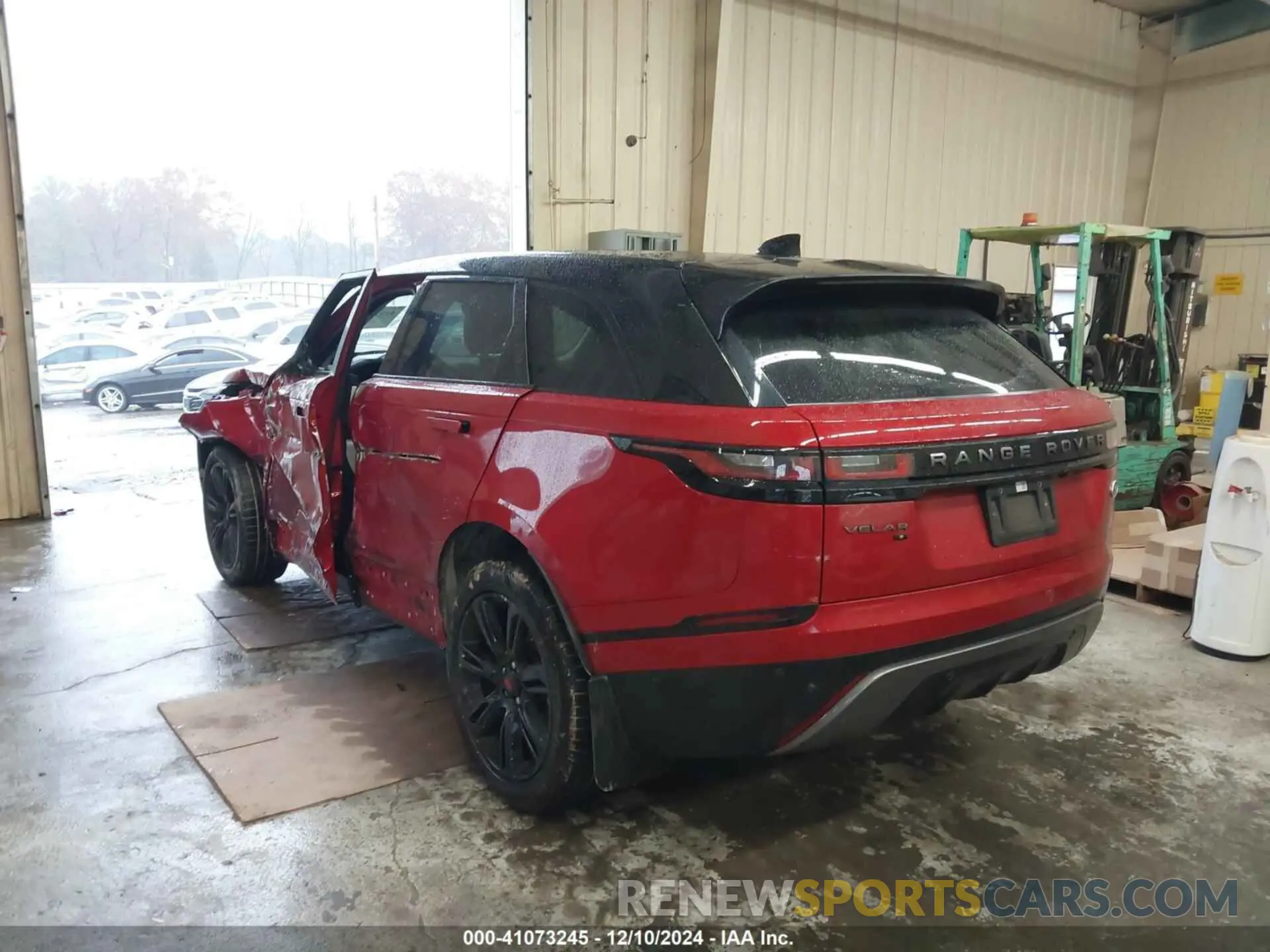 3 fotografías del automóvil dañado SALYT2EX4MA311015 LAND ROVER RANGE ROVER VELAR 2021