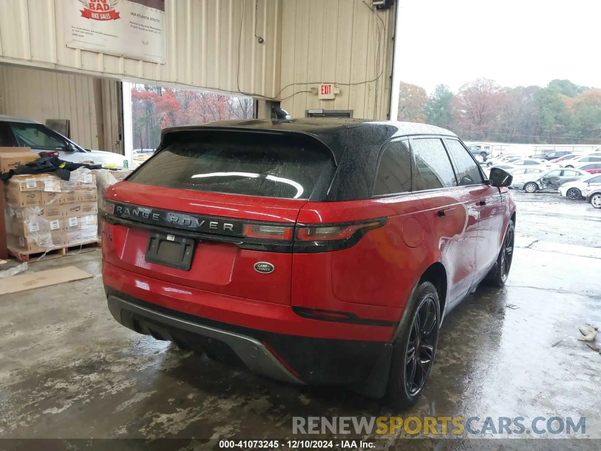 4 fotografías del automóvil dañado SALYT2EX4MA311015 LAND ROVER RANGE ROVER VELAR 2021