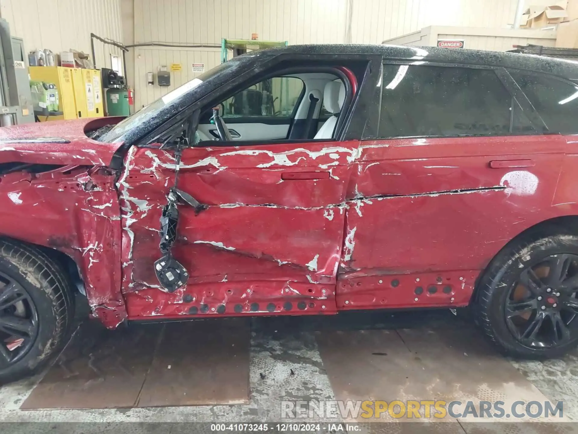 6 fotografías del automóvil dañado SALYT2EX4MA311015 LAND ROVER RANGE ROVER VELAR 2021