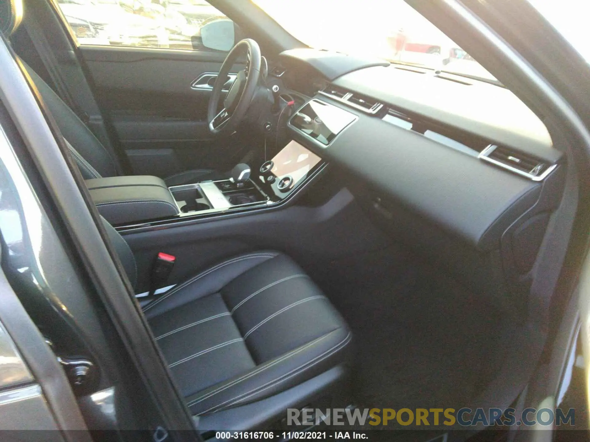 5 fotografías del automóvil dañado SALYT2EX4MA322967 LAND ROVER RANGE ROVER VELAR 2021