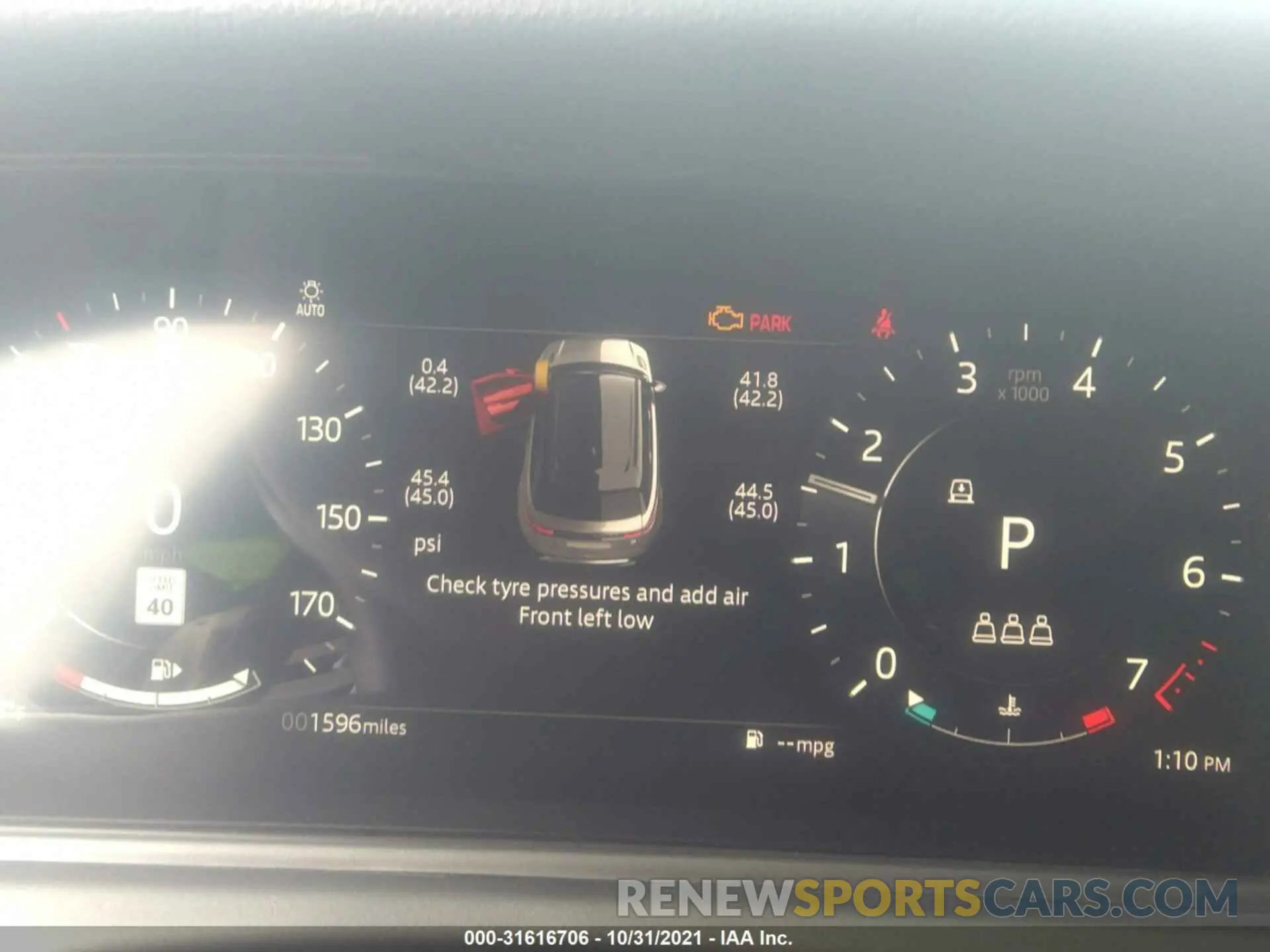 7 fotografías del automóvil dañado SALYT2EX4MA322967 LAND ROVER RANGE ROVER VELAR 2021