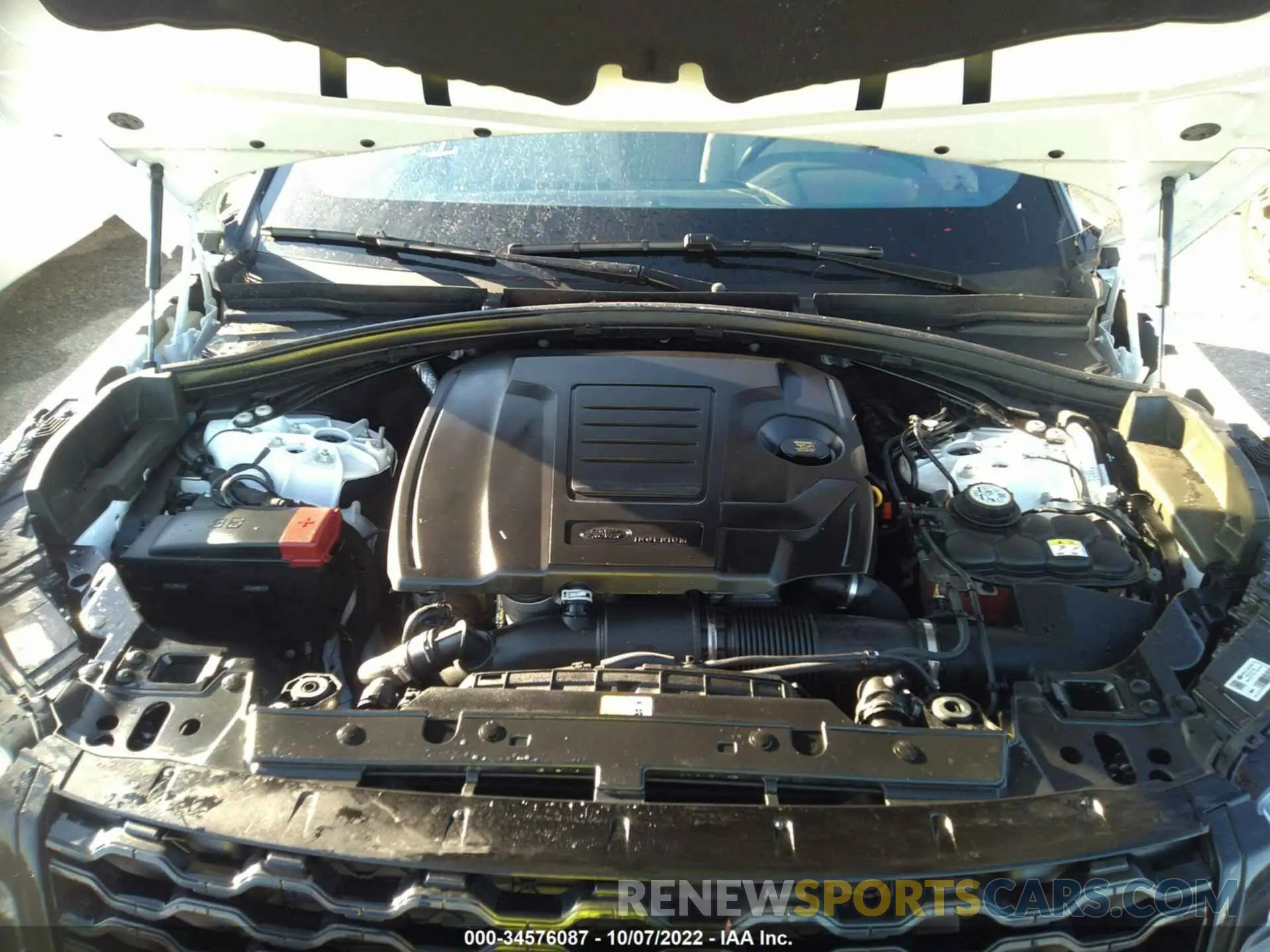 10 fotografías del automóvil dañado SALYT2EX5MA314585 LAND ROVER RANGE ROVER VELAR 2021