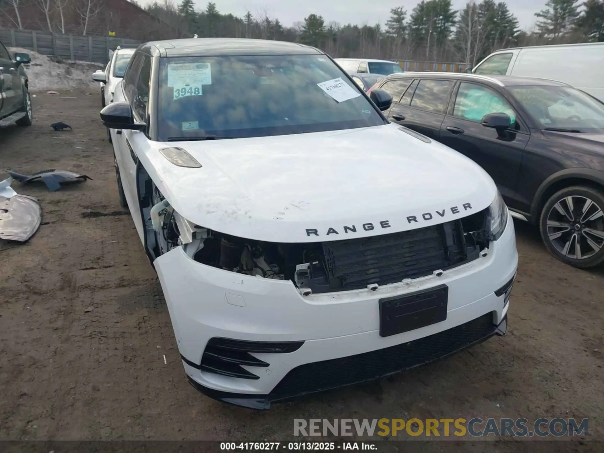 13 fotografías del automóvil dañado SALYT2EX5MA321200 LAND ROVER RANGE ROVER VELAR 2021