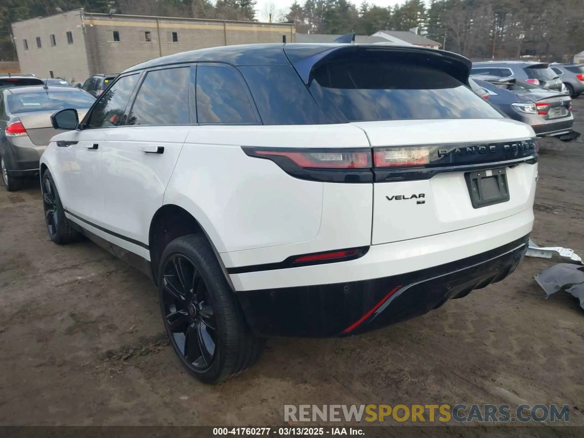 3 fotografías del automóvil dañado SALYT2EX5MA321200 LAND ROVER RANGE ROVER VELAR 2021