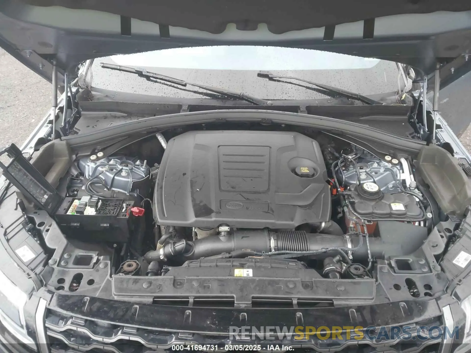10 fotografías del automóvil dañado SALYT2EX7MA313759 LAND ROVER RANGE ROVER VELAR 2021