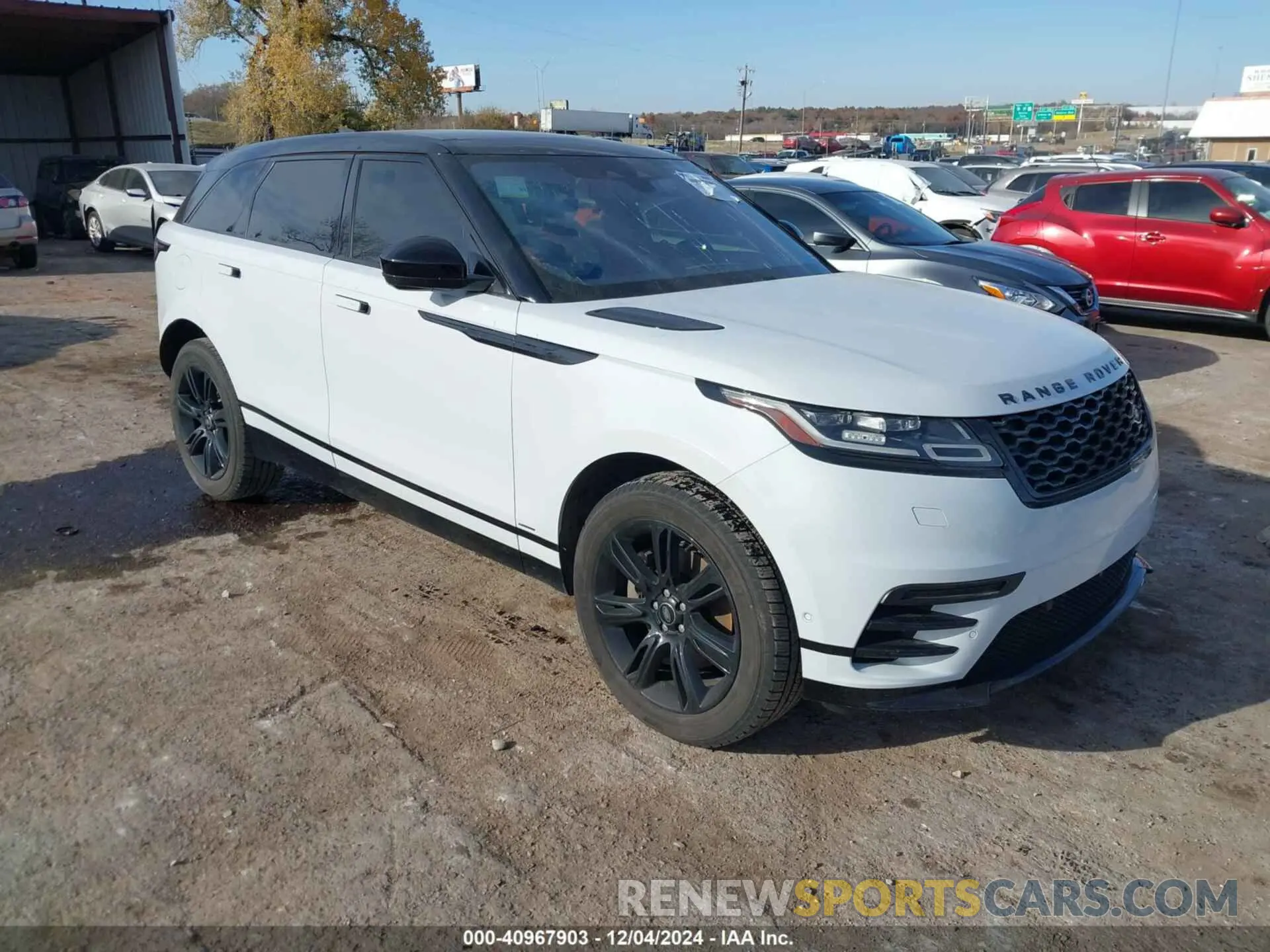 1 fotografías del automóvil dañado SALYT2EX7MA316967 LAND ROVER RANGE ROVER VELAR 2021