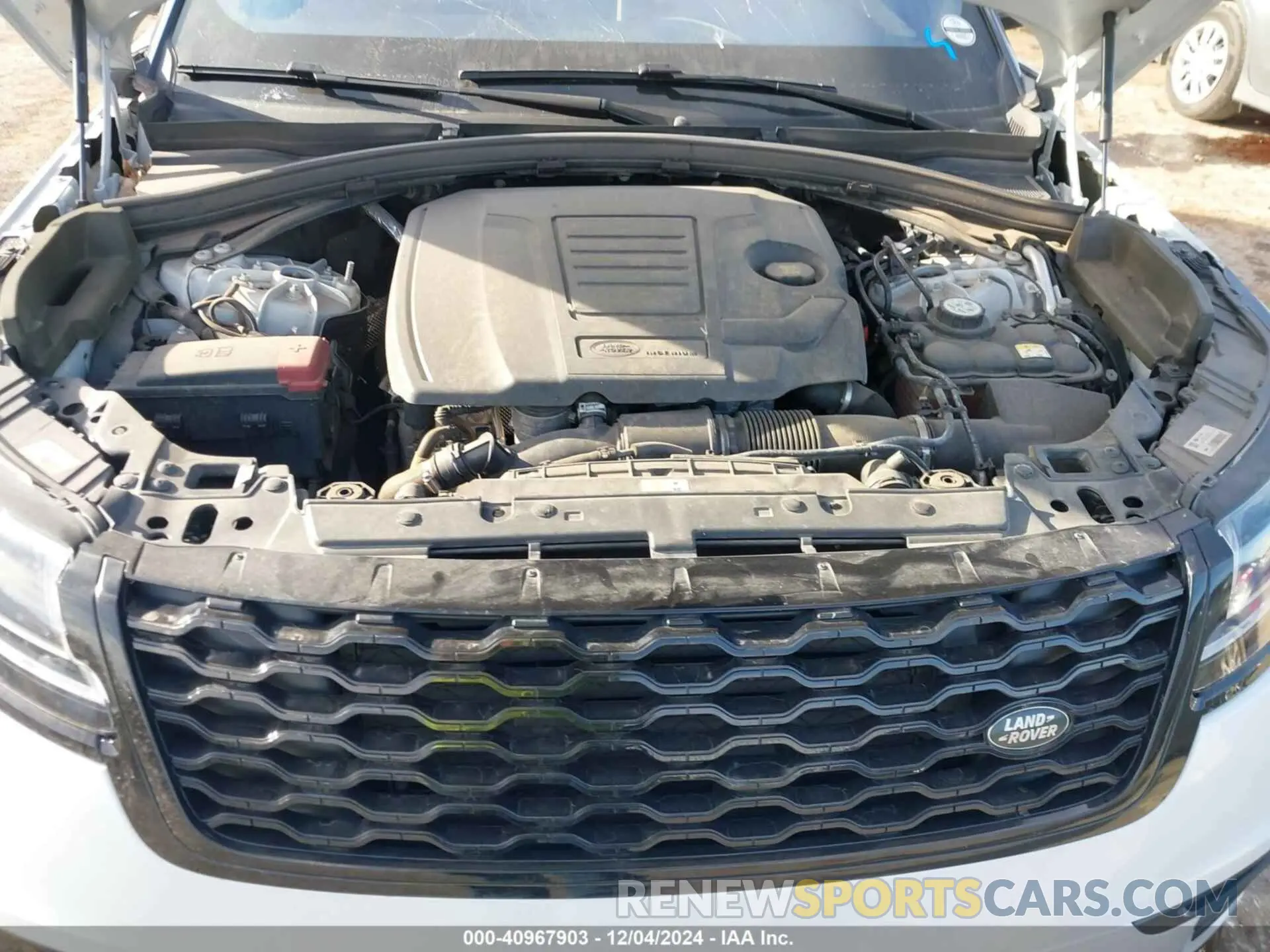 10 fotografías del automóvil dañado SALYT2EX7MA316967 LAND ROVER RANGE ROVER VELAR 2021