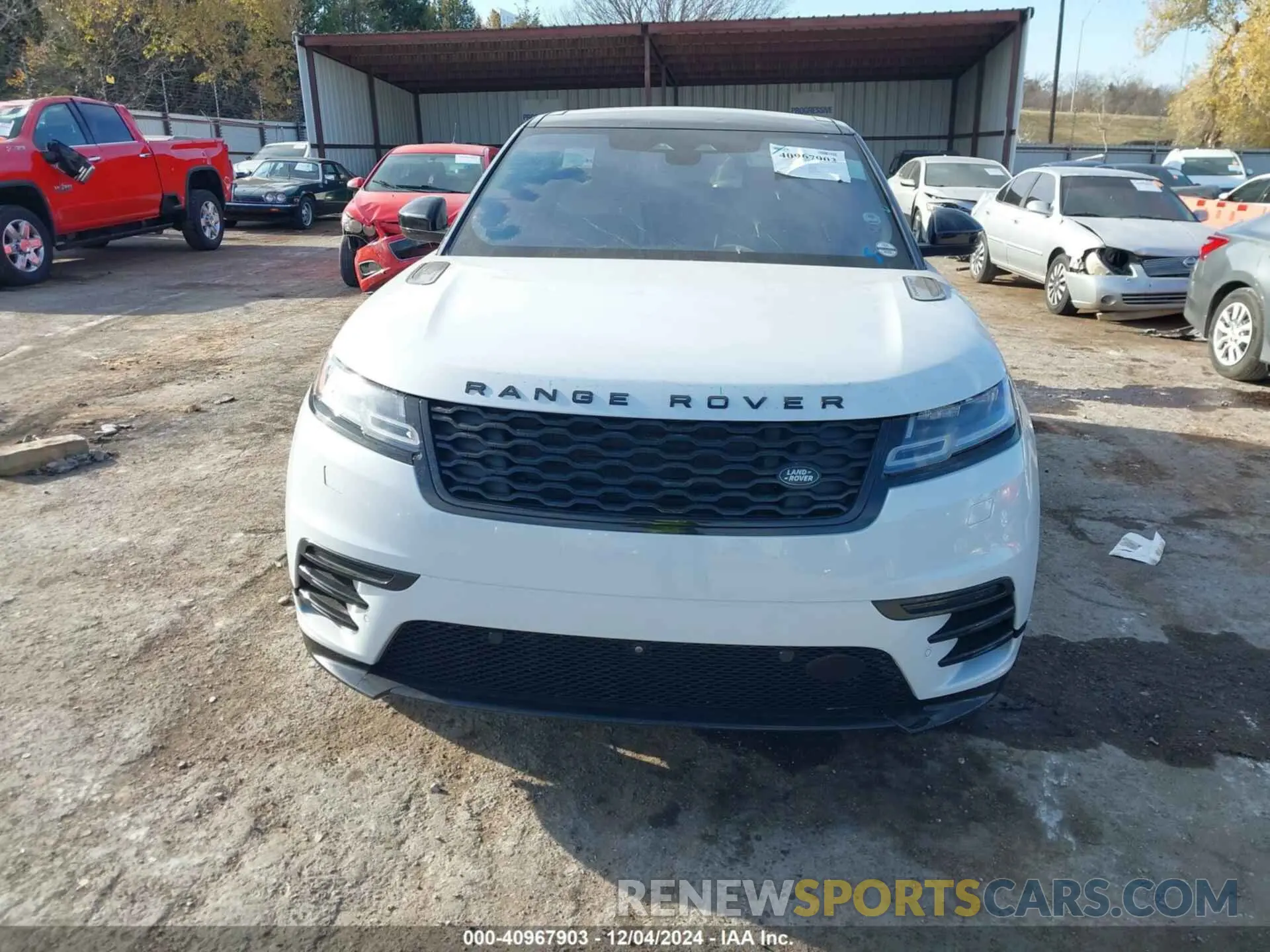 12 fotografías del automóvil dañado SALYT2EX7MA316967 LAND ROVER RANGE ROVER VELAR 2021