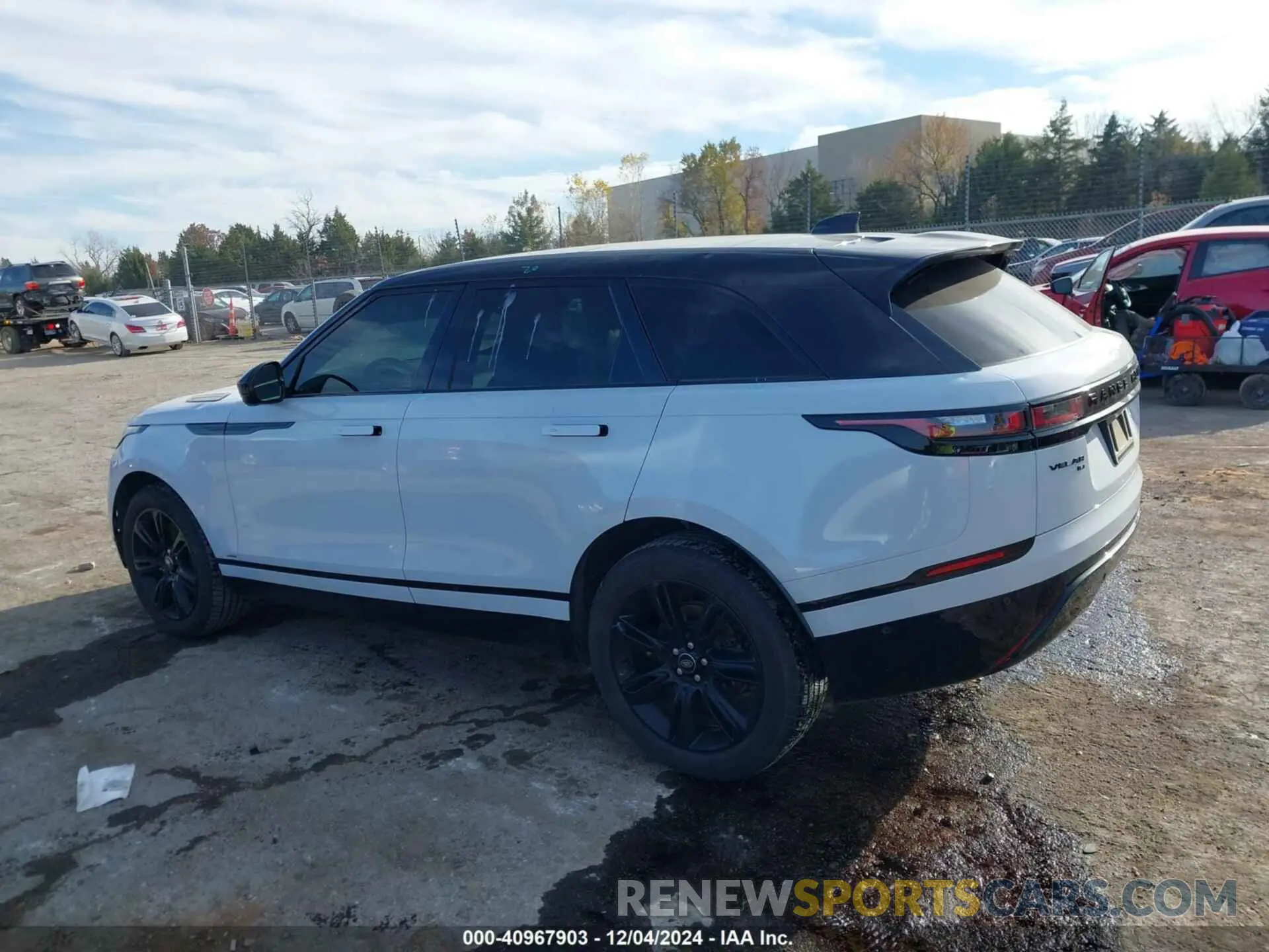 14 fotografías del automóvil dañado SALYT2EX7MA316967 LAND ROVER RANGE ROVER VELAR 2021