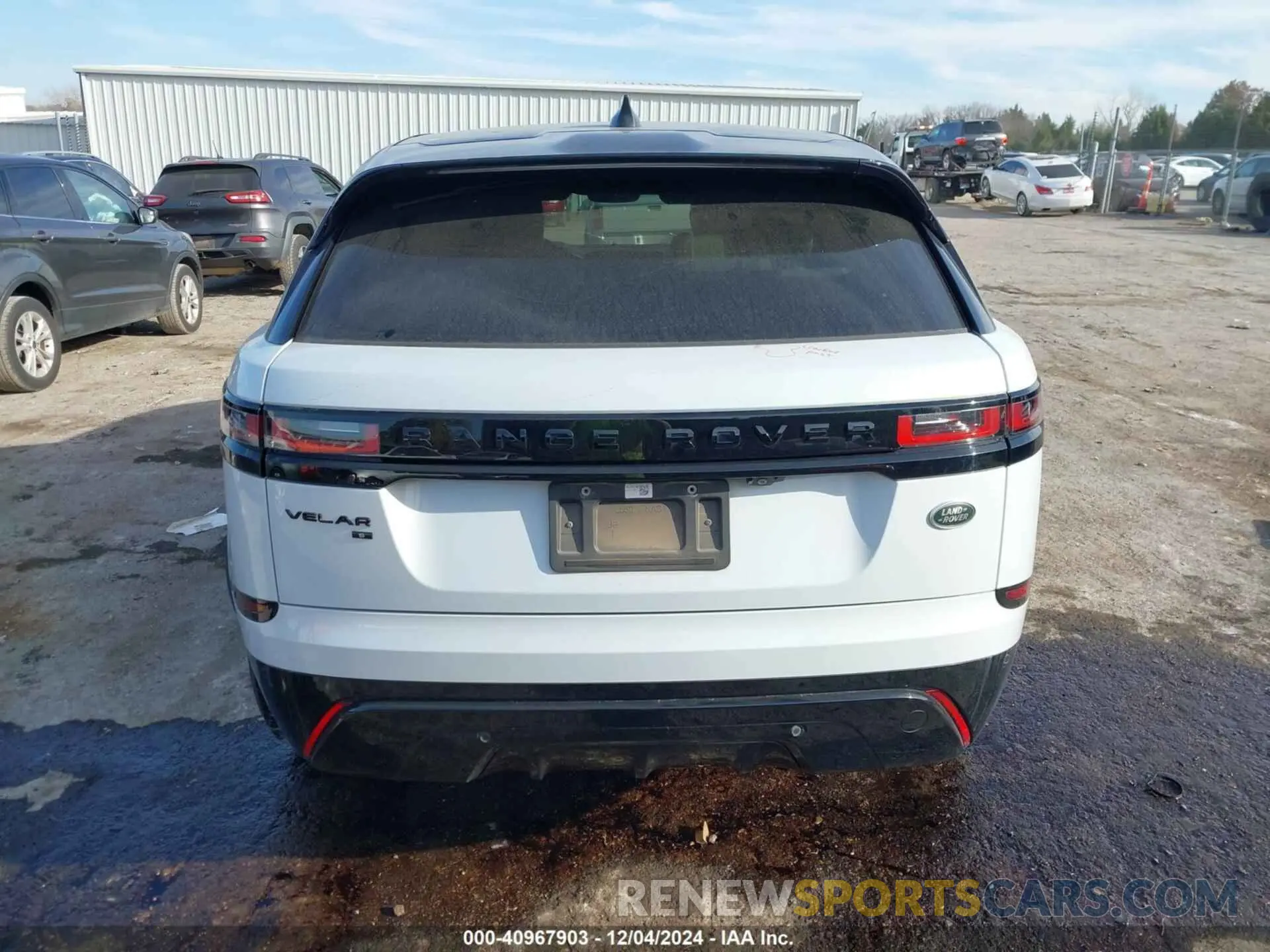 16 fotografías del automóvil dañado SALYT2EX7MA316967 LAND ROVER RANGE ROVER VELAR 2021