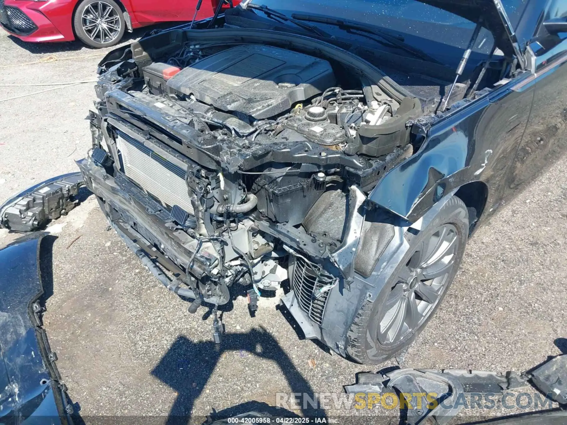 6 fotografías del automóvil dañado SALYT2EX8MA298026 LAND ROVER RANGE ROVER VELAR 2021
