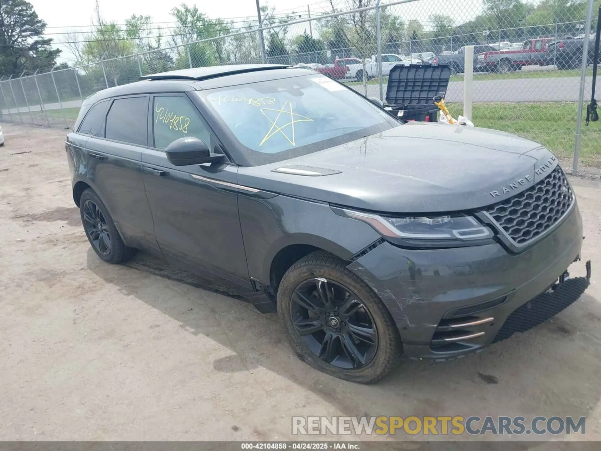 1 fotografías del automóvil dañado SALYT2EX8MA323426 LAND ROVER RANGE ROVER VELAR 2021