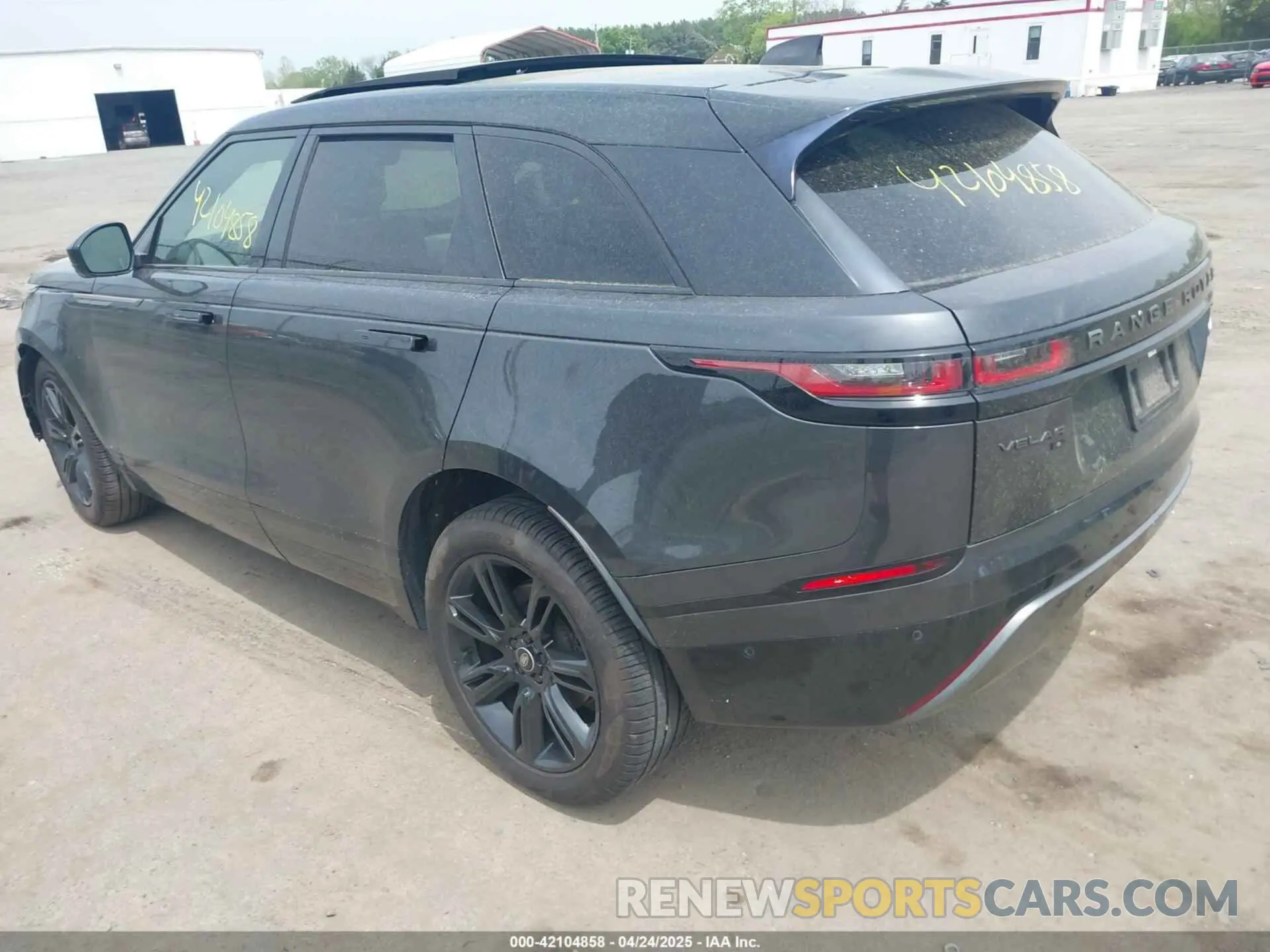 3 fotografías del automóvil dañado SALYT2EX8MA323426 LAND ROVER RANGE ROVER VELAR 2021