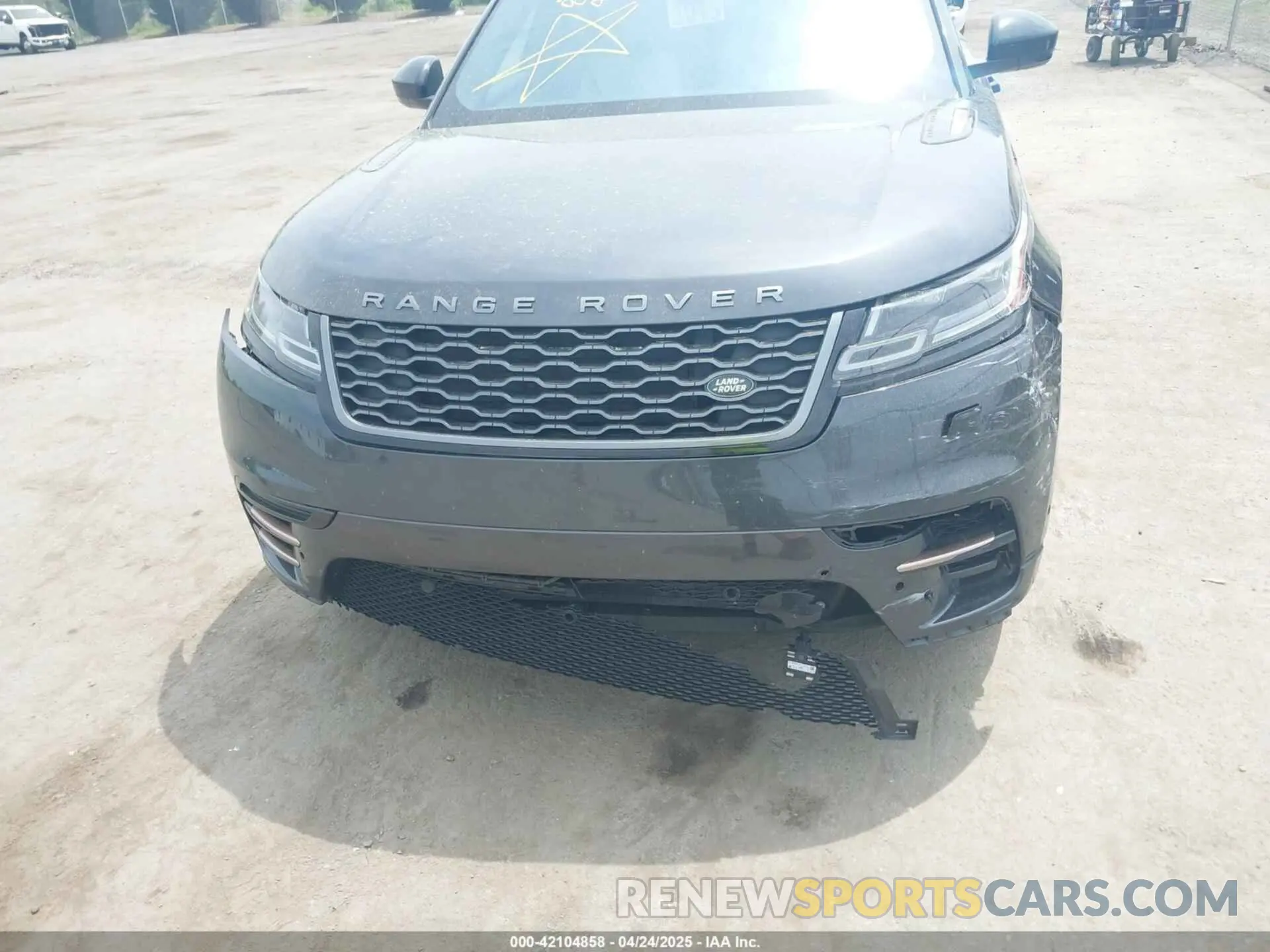 6 fotografías del automóvil dañado SALYT2EX8MA323426 LAND ROVER RANGE ROVER VELAR 2021